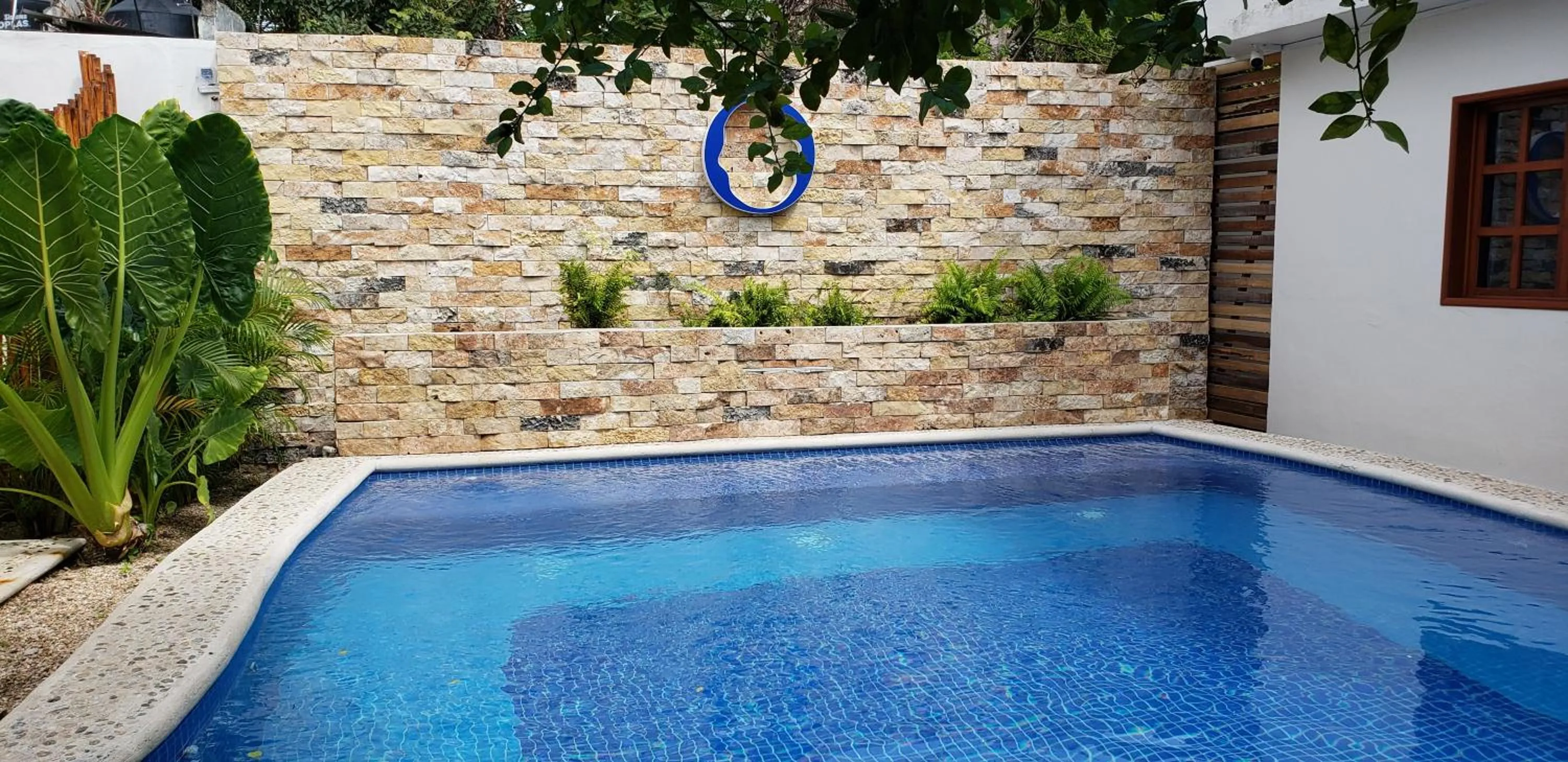 Swimming pool in Poza Clara Sanctuary