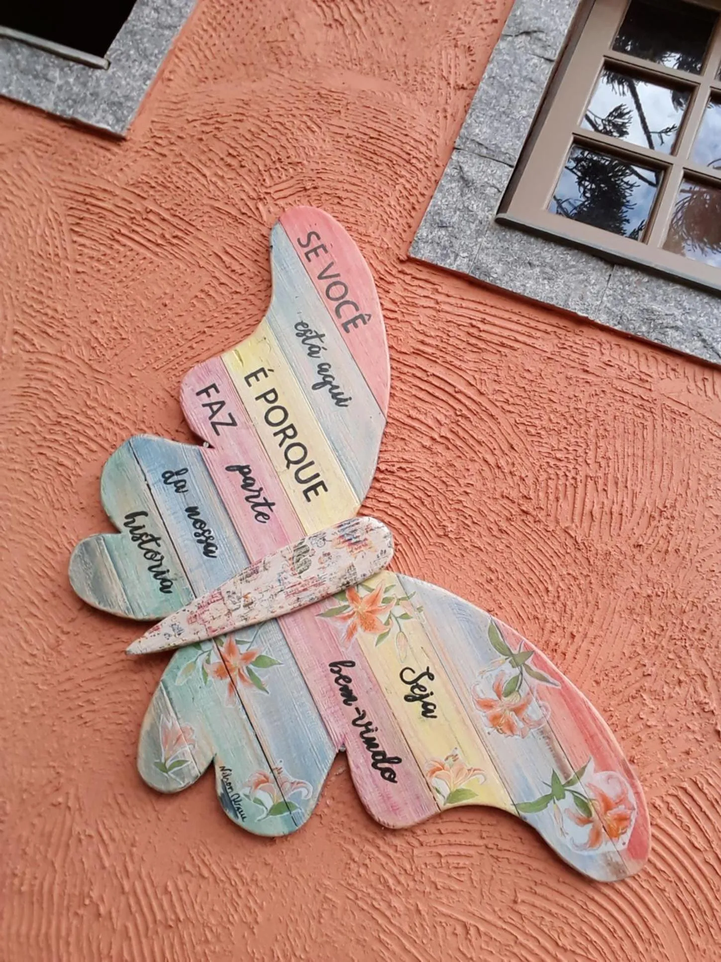 Decorative detail in Casa no Céu