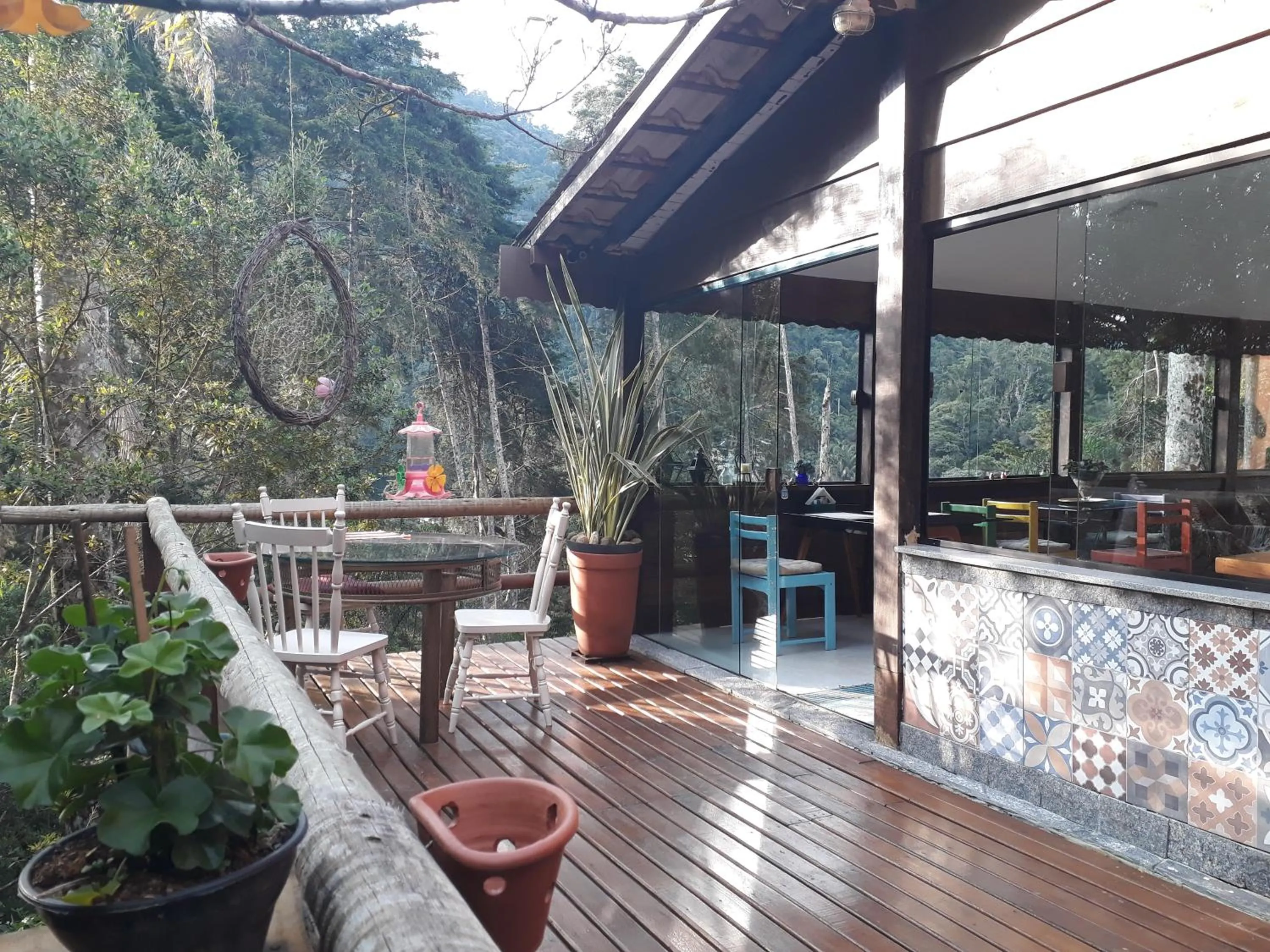 Balcony/Terrace in Casa no Céu
