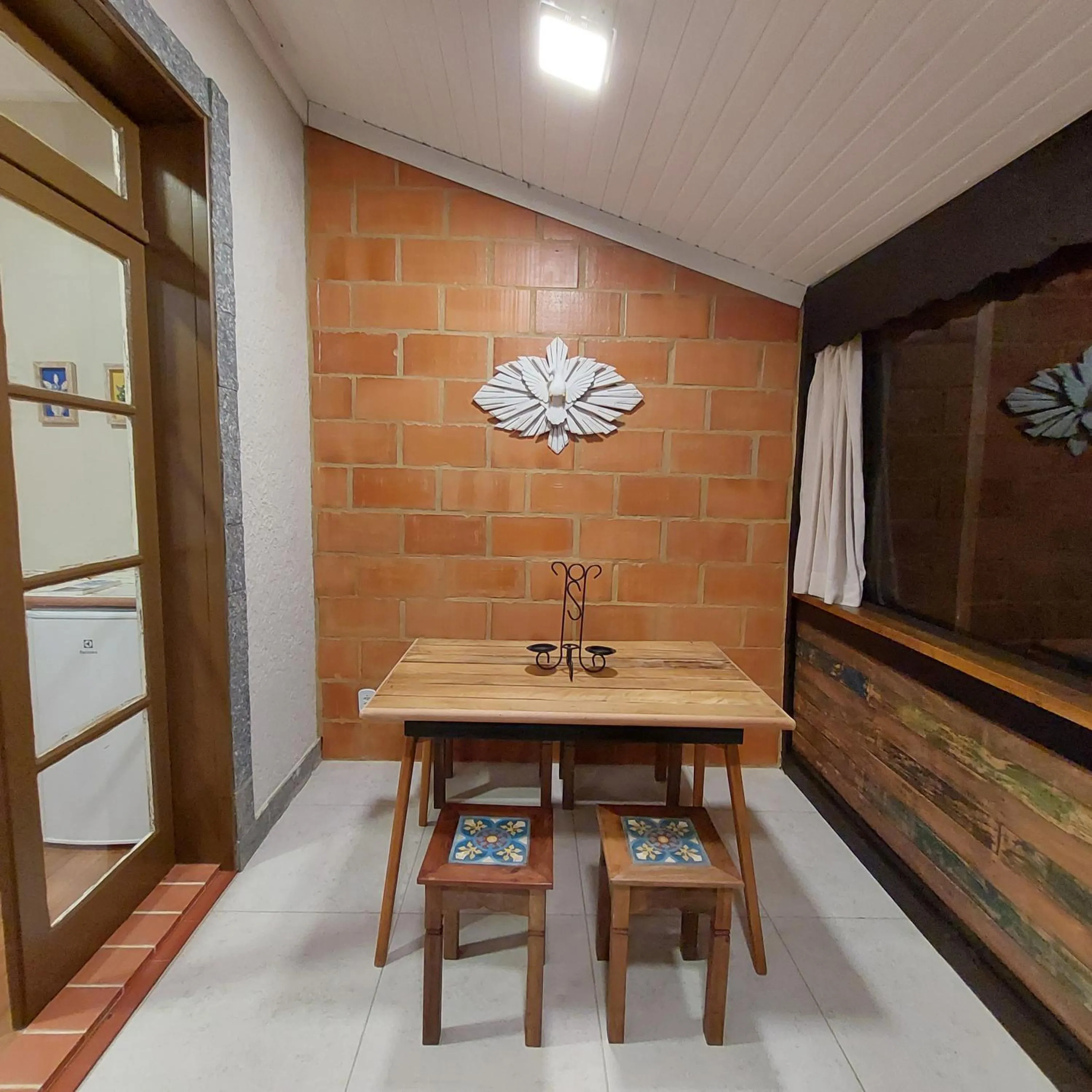 Seating area in Casa no Céu