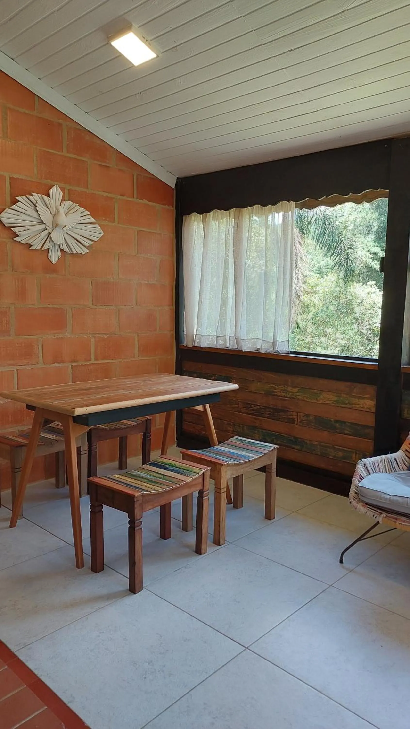 Balcony/Terrace in Casa no Céu