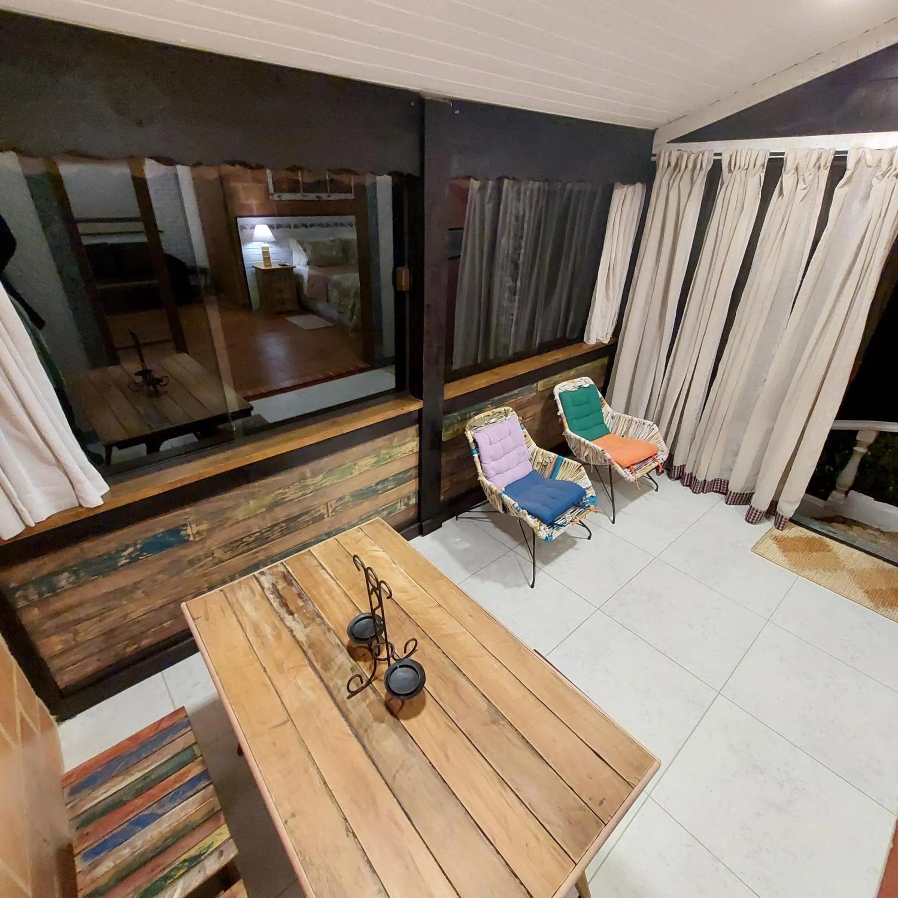 Balcony/Terrace in Casa no Céu