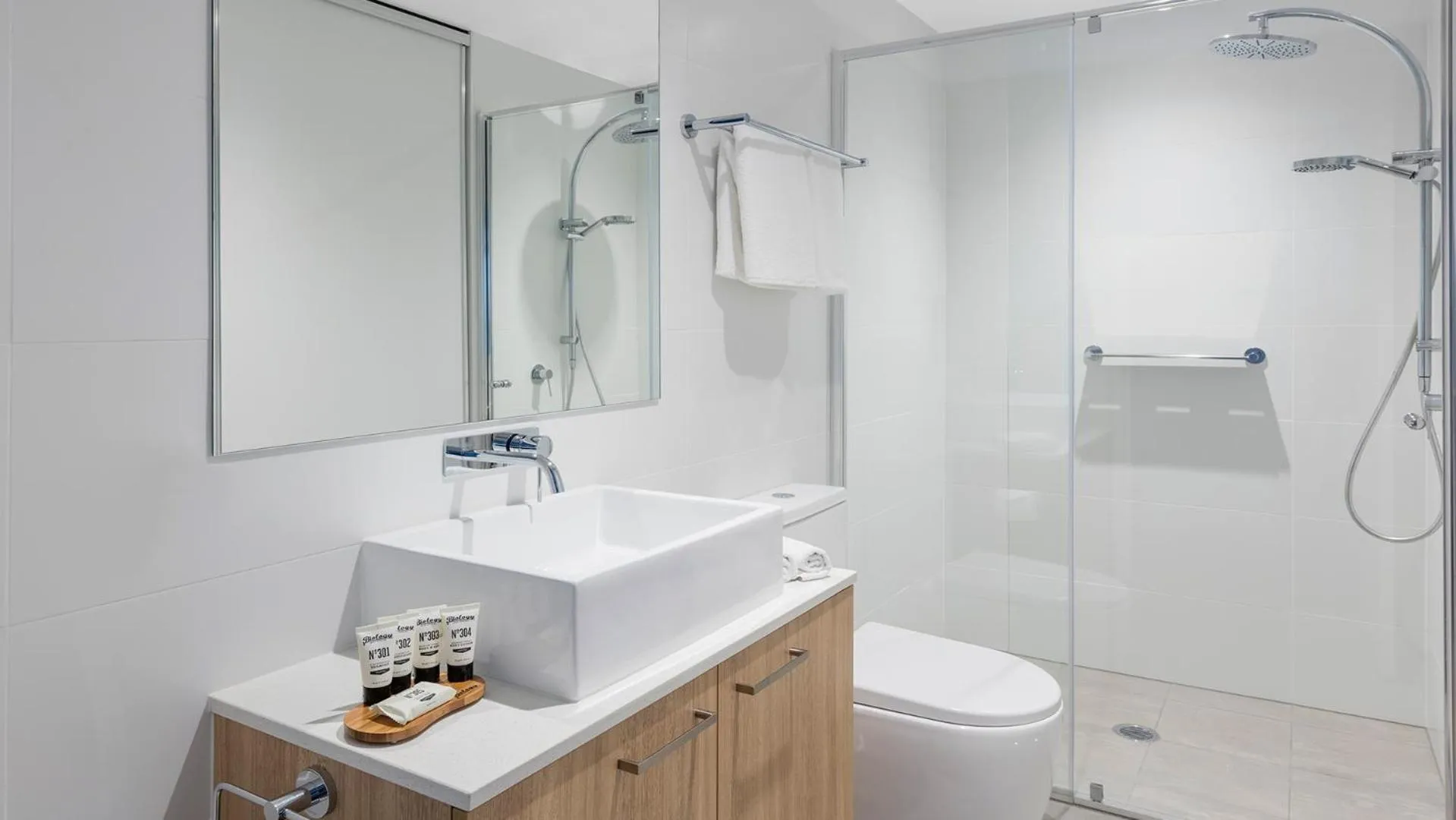 Shower in Avani Adelaide Residences