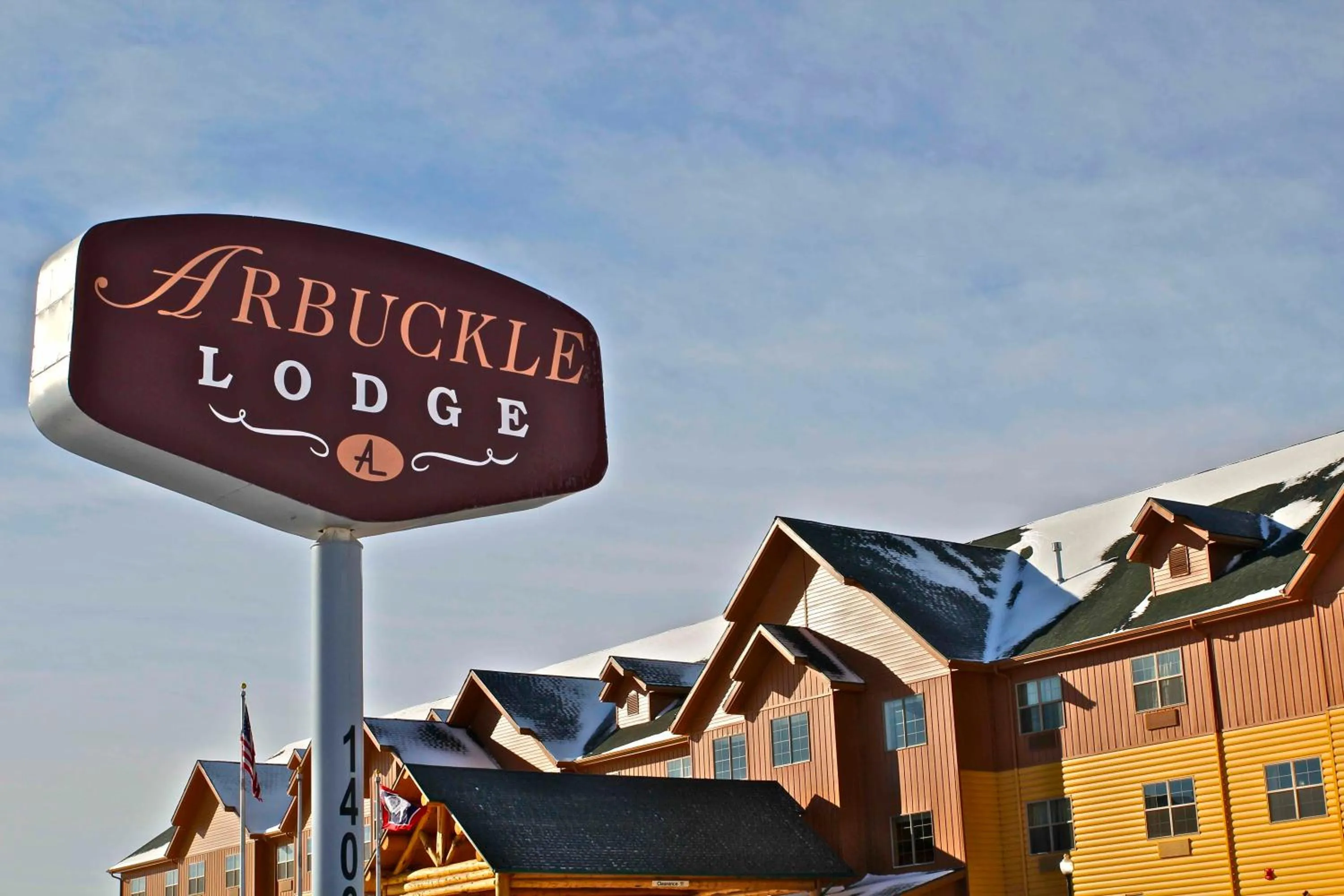 Logo/Certificate/Sign in Arbuckle Lodge Gillette