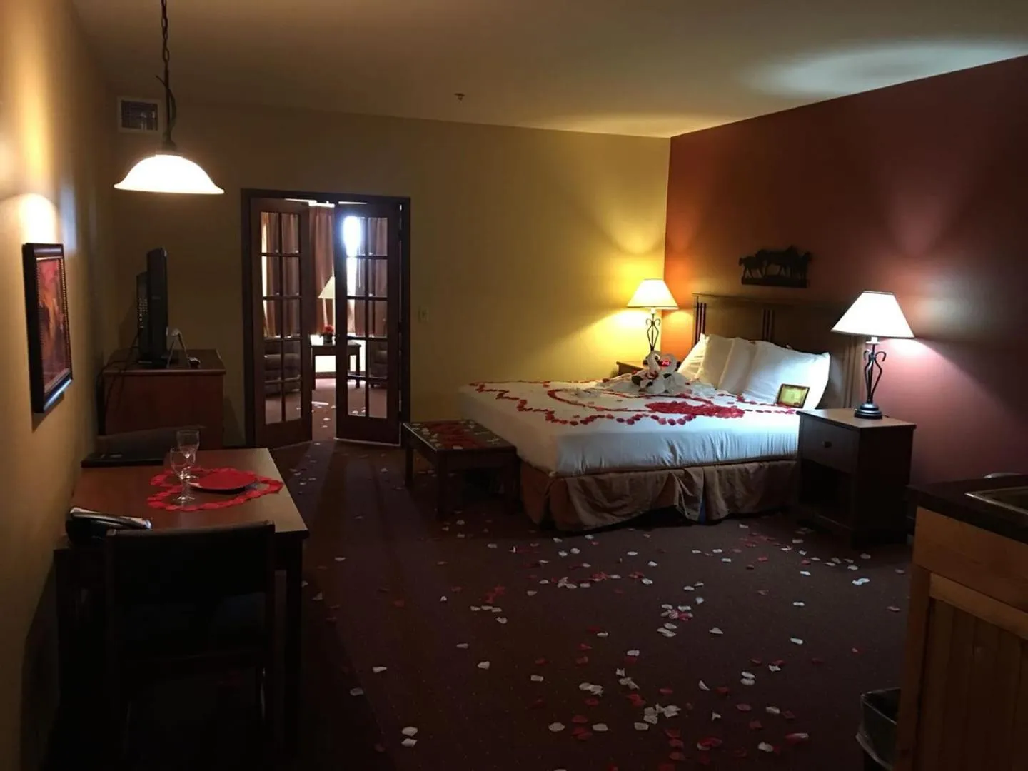 Bed in Arbuckle Lodge Gillette