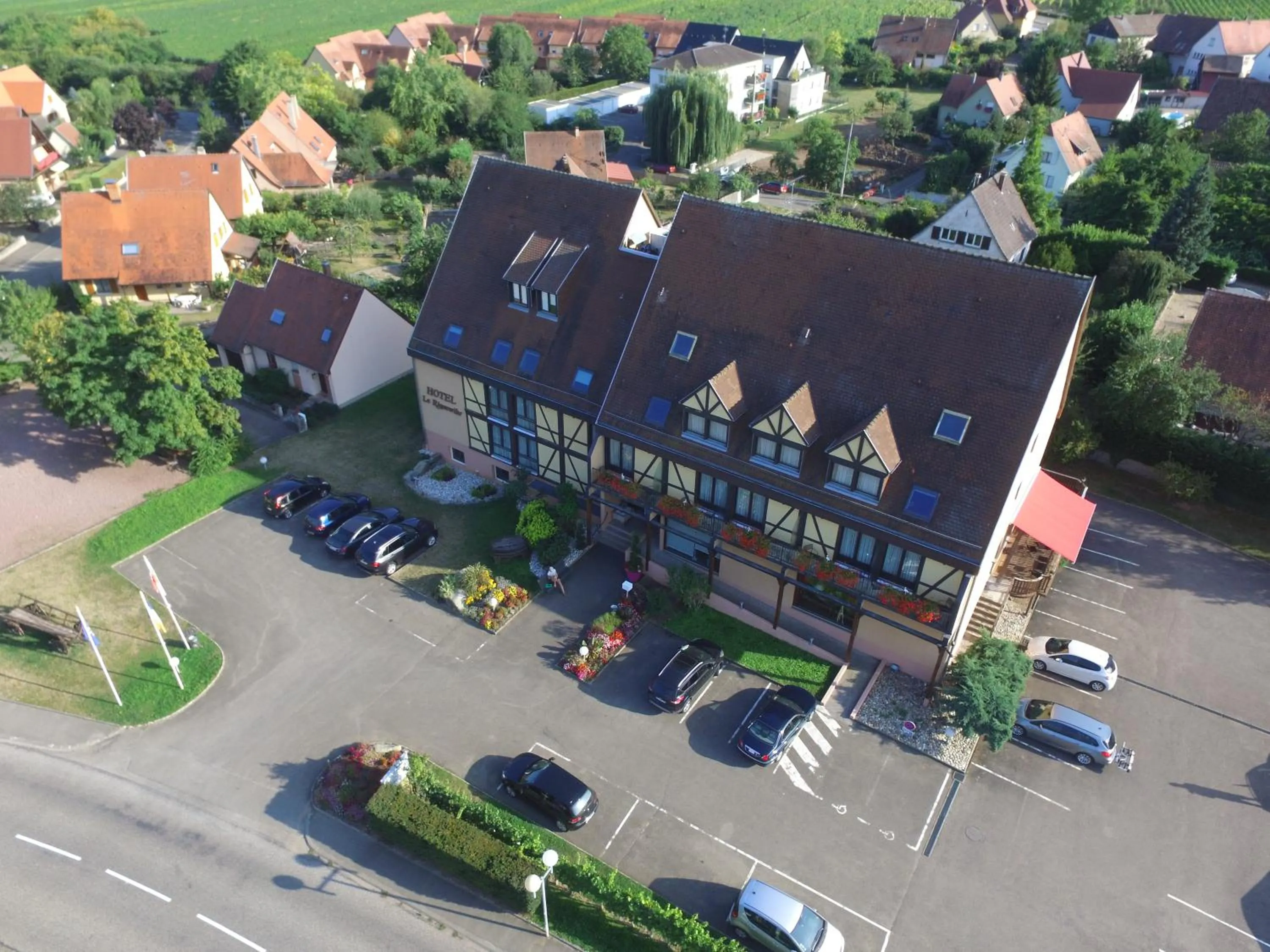 Bird's eye view in Hôtel Le Riquewihr