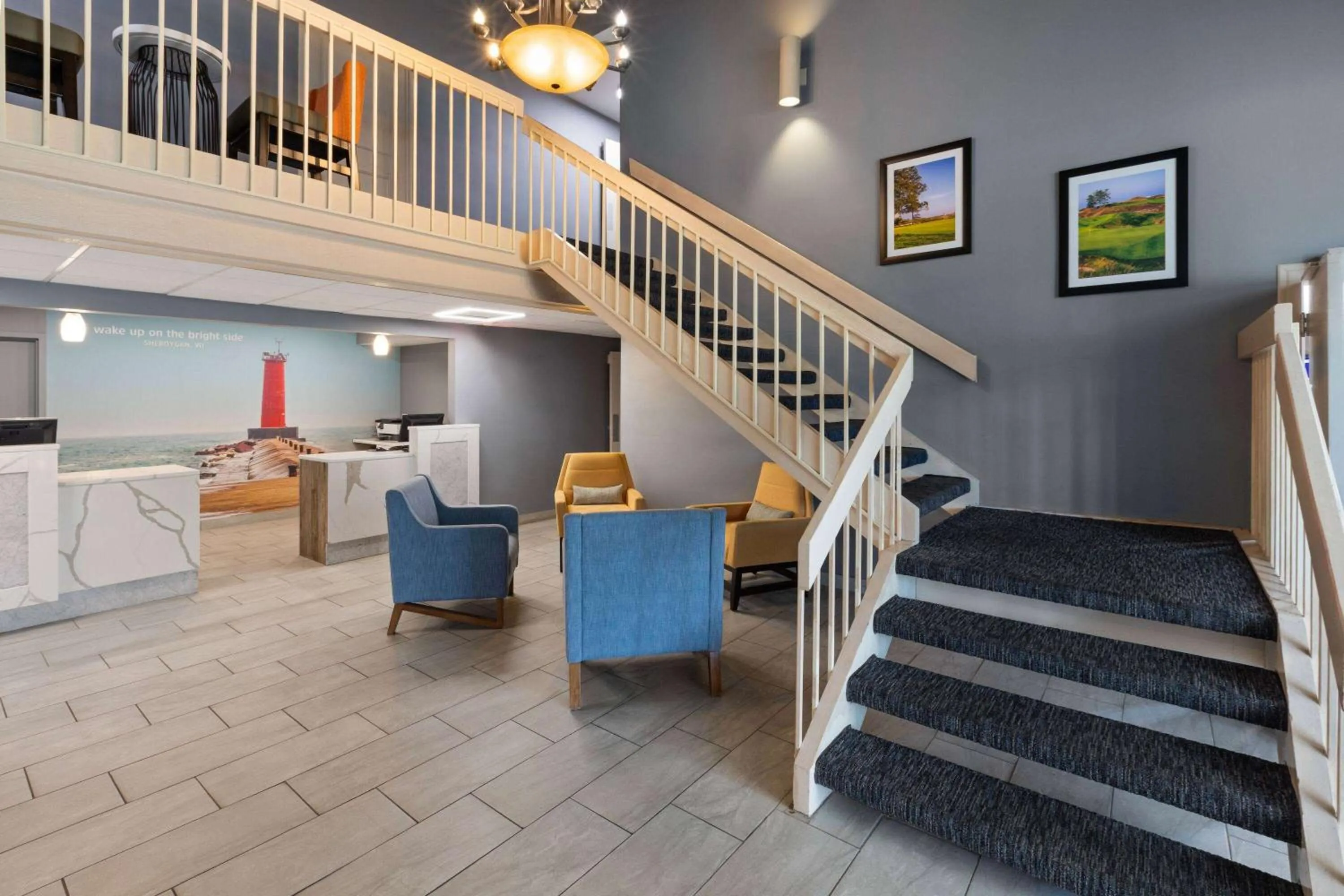 Lobby or reception in La Quinta Inn by Wyndham Sheboygan