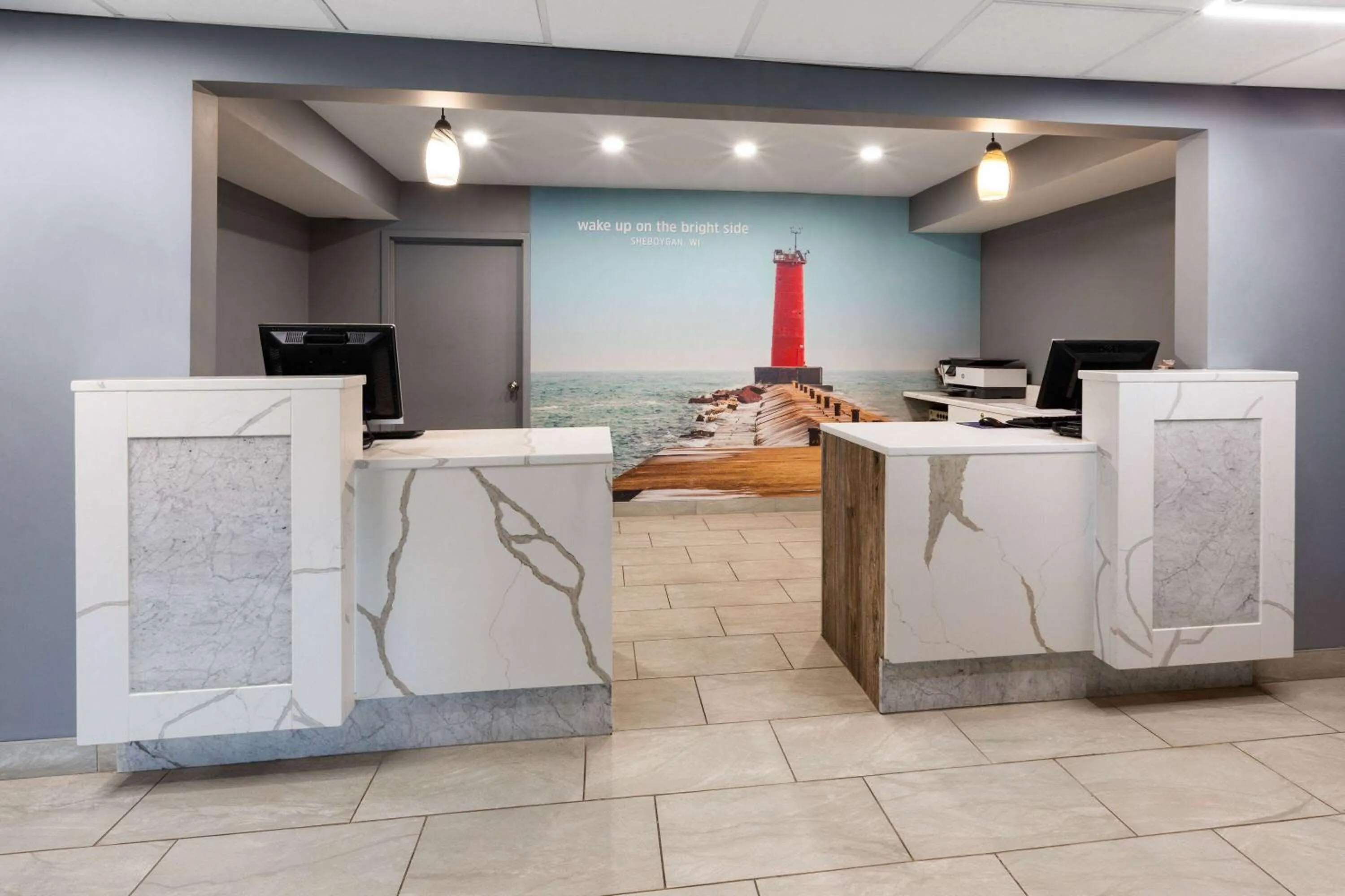 Lobby or reception in La Quinta Inn by Wyndham Sheboygan