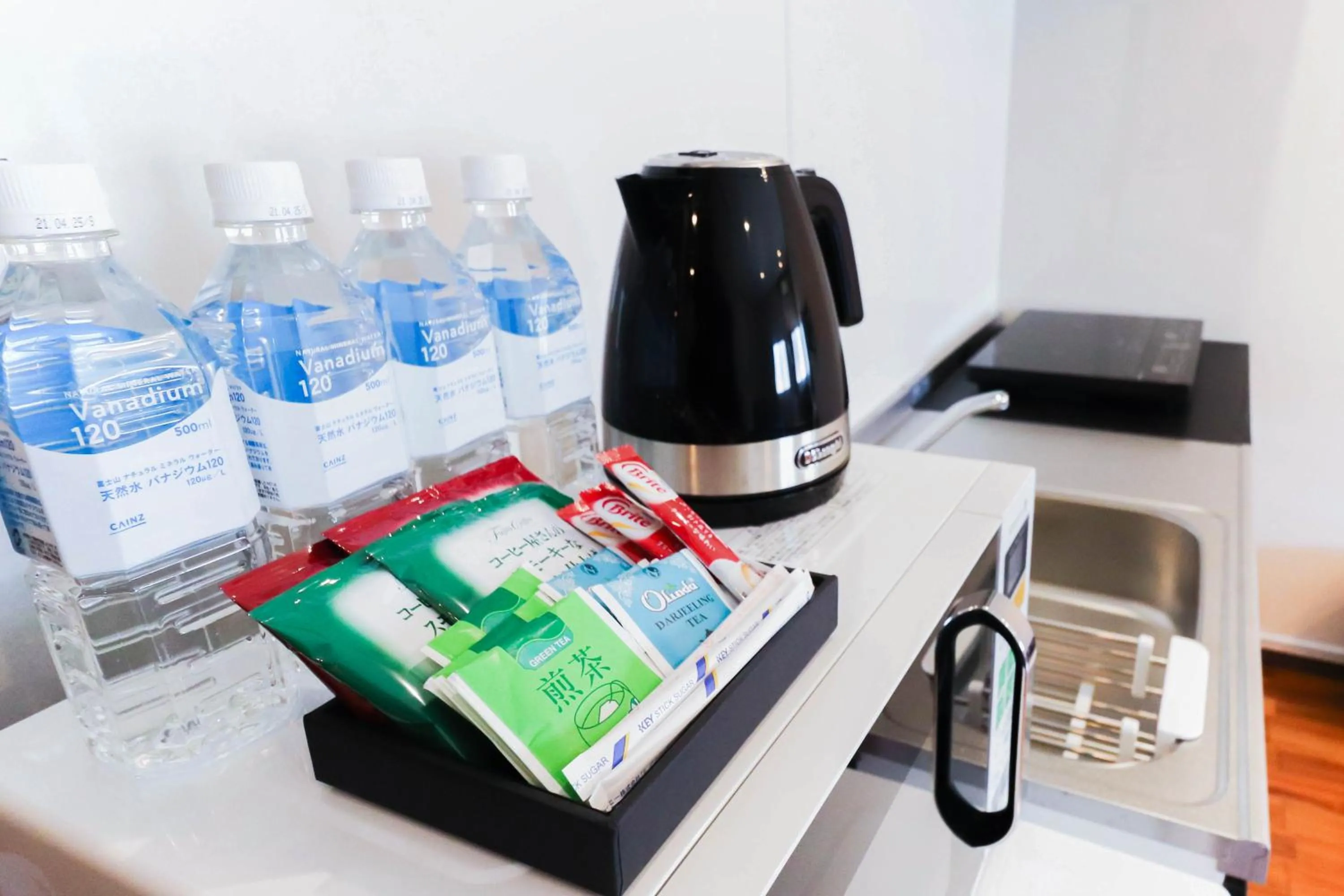 Coffee/tea facilities in Condominium Hotel Mihama Upi