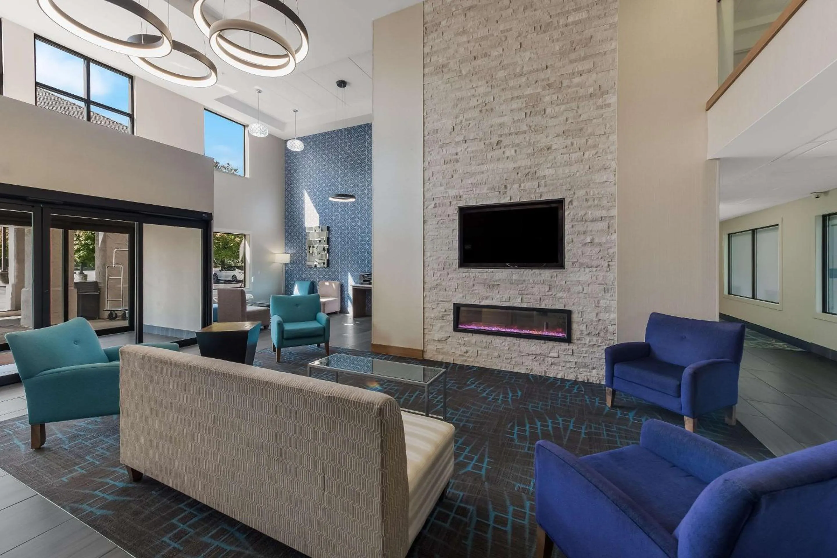 Lobby or reception in Comfort Inn & Suites Tipp City Dayton North I-75