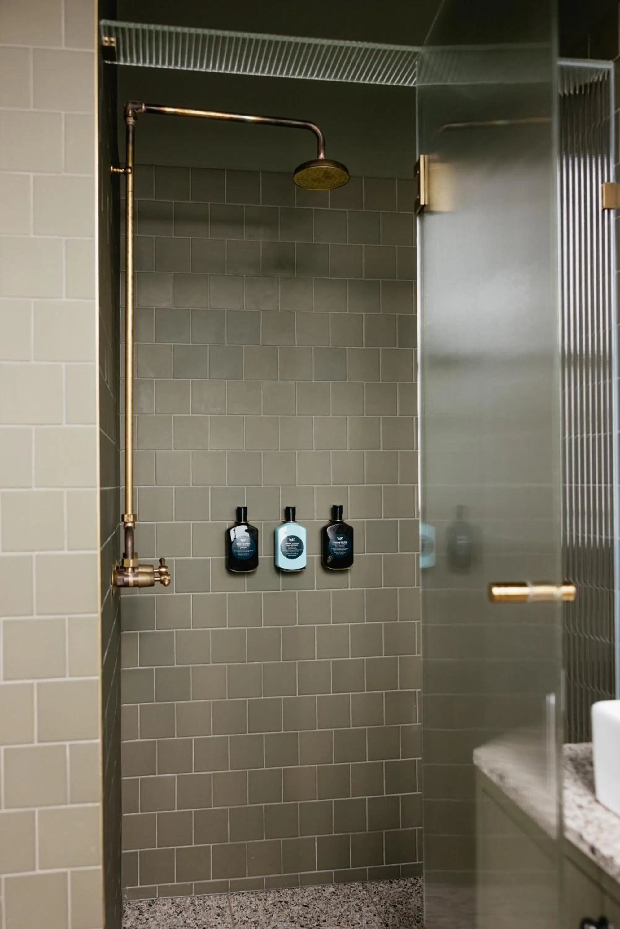 Bathroom in Naughtons Hotel