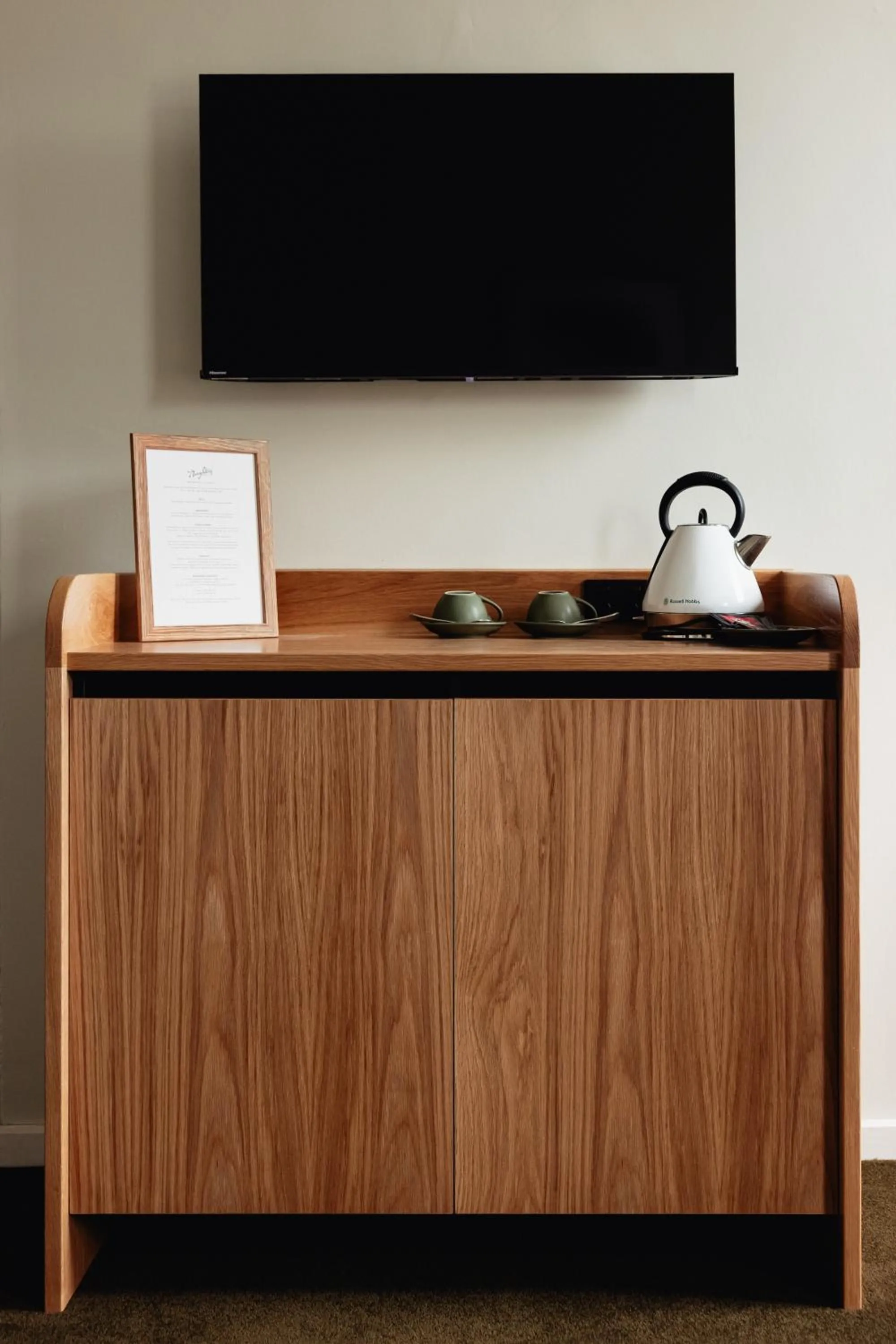 Bedroom in Naughtons Hotel