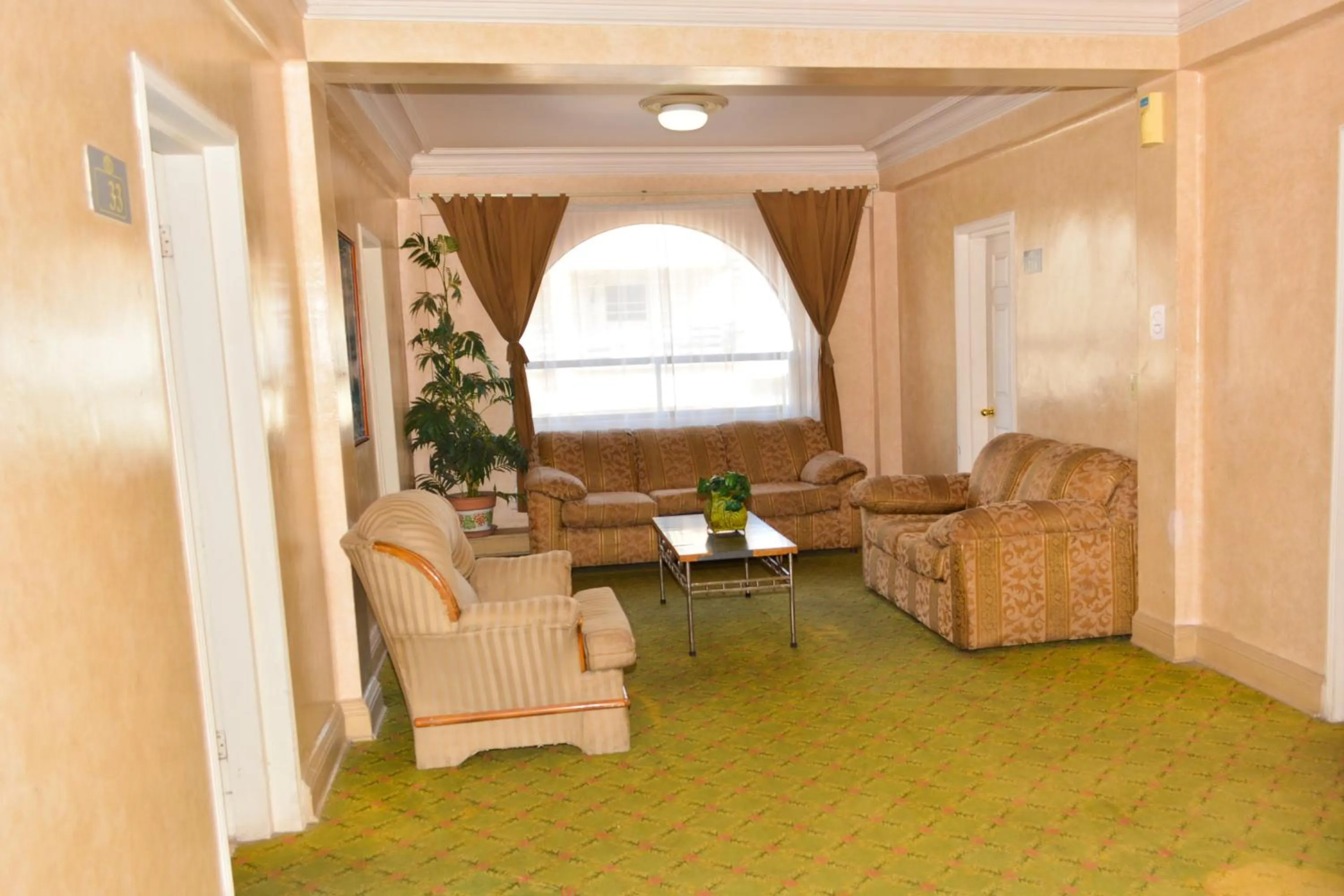 Seating area in HOTEL BAEZA