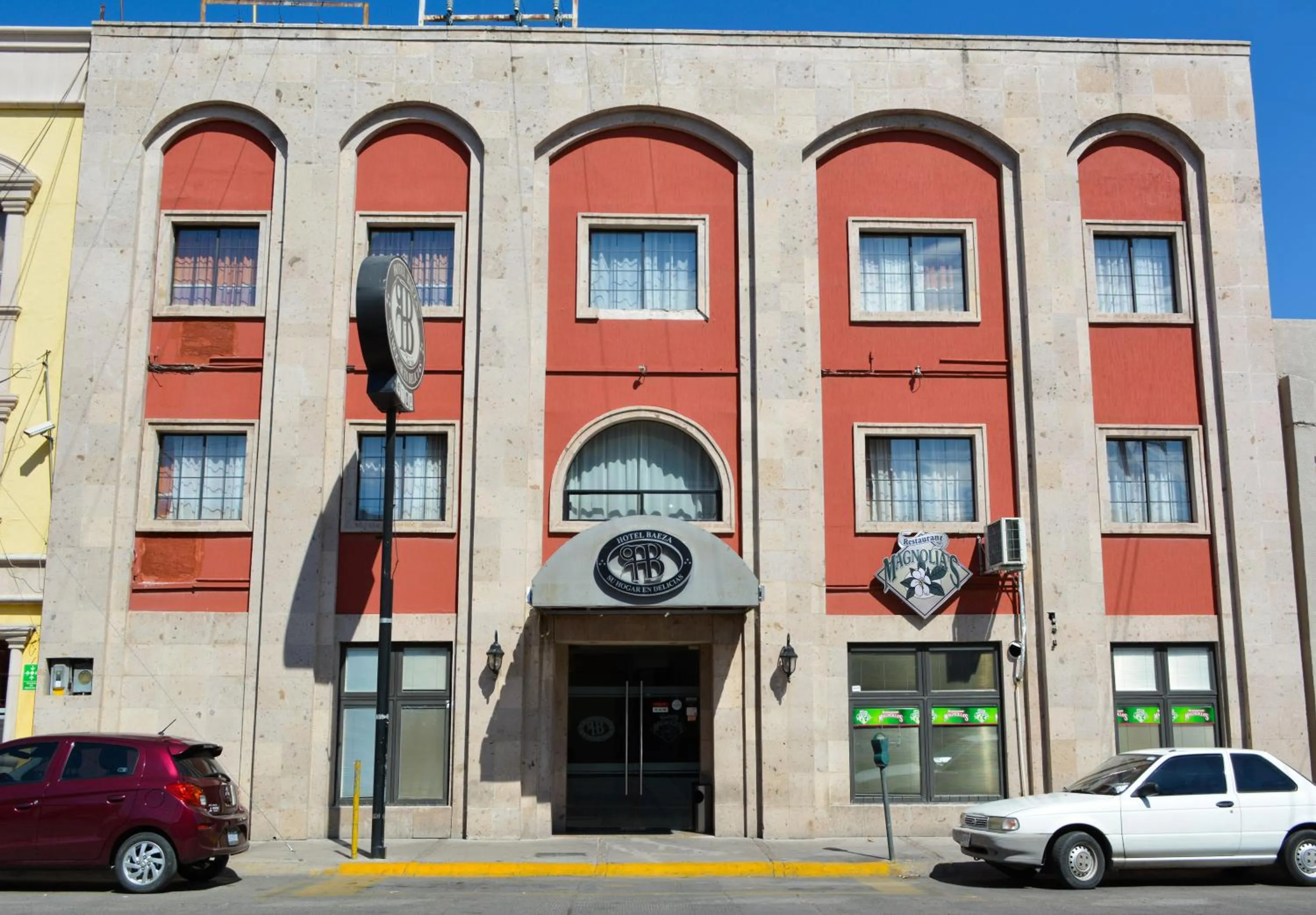 Facade/entrance in HOTEL BAEZA