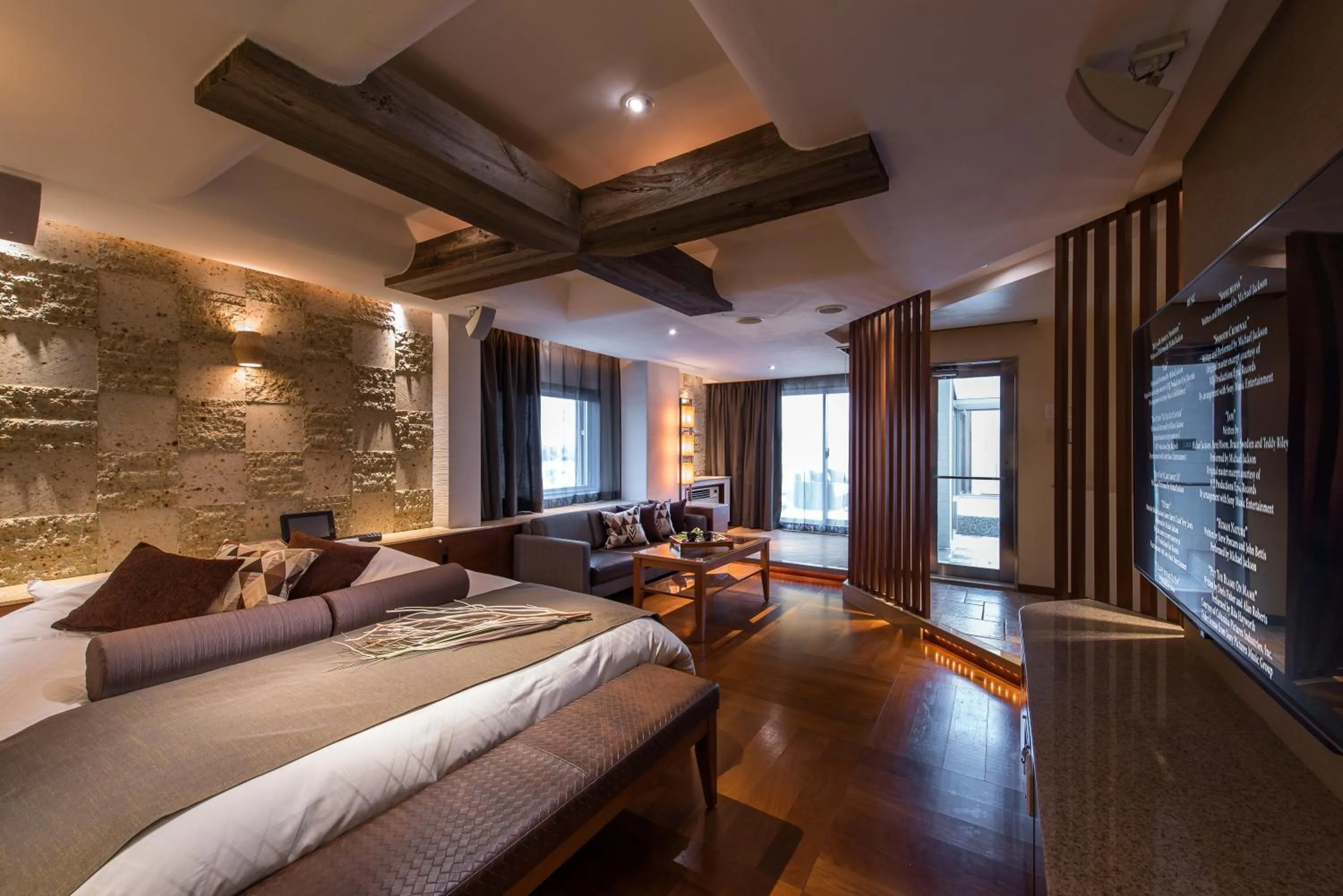 Bed in Hotel C. Chiba Shiroi