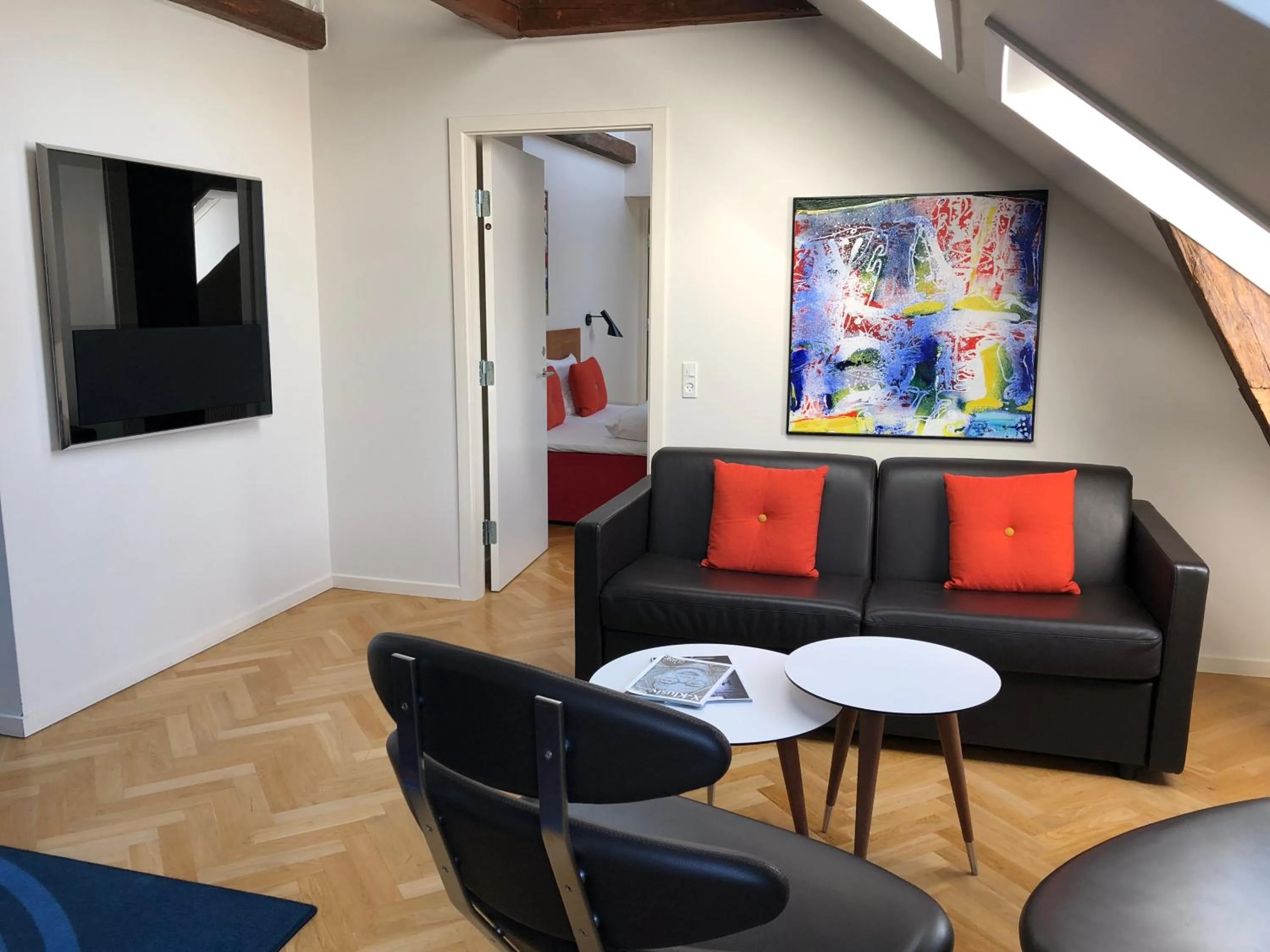 Communal lounge/ TV room in Best Western Plus Hotel Eyde