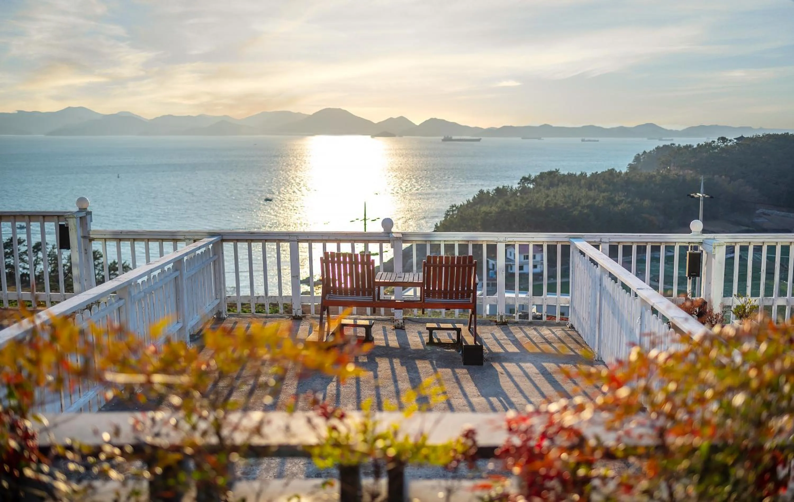 Balcony/Terrace in Namhae Whale's Dream