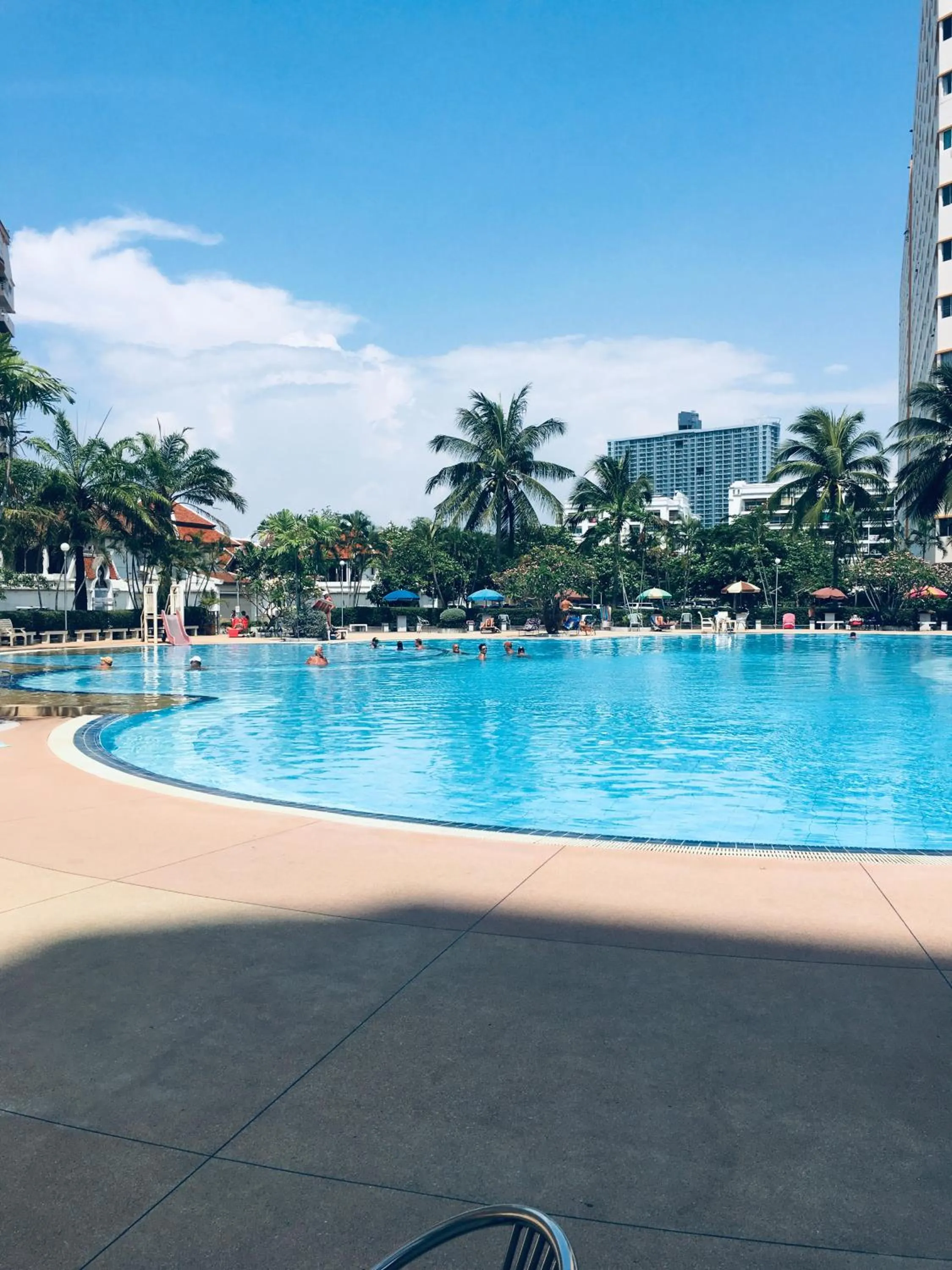 Swimming pool in B&B View Talay 1B by Franco Jontiem