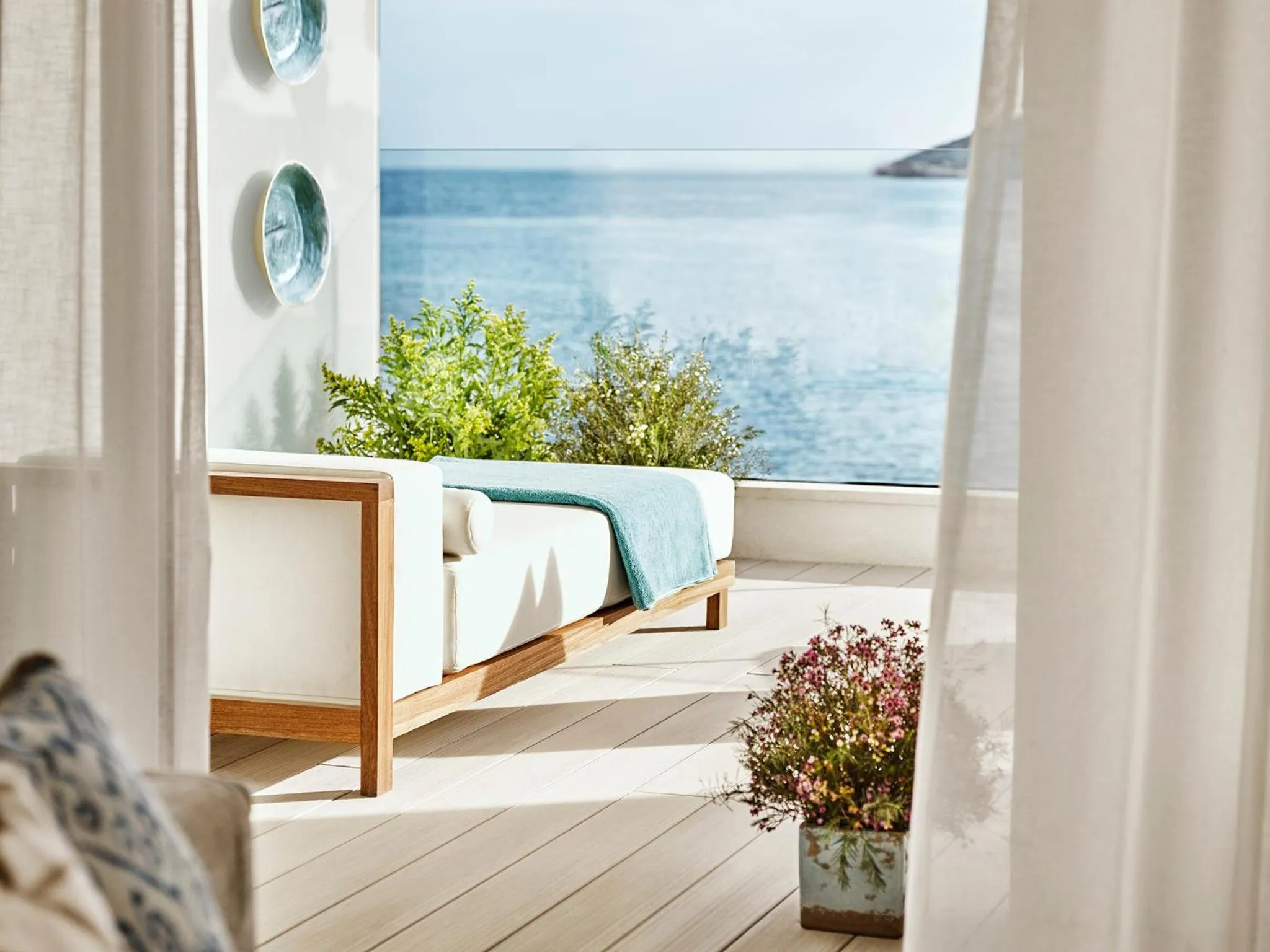 Balcony/Terrace in Nobu Hotel Ibiza Bay