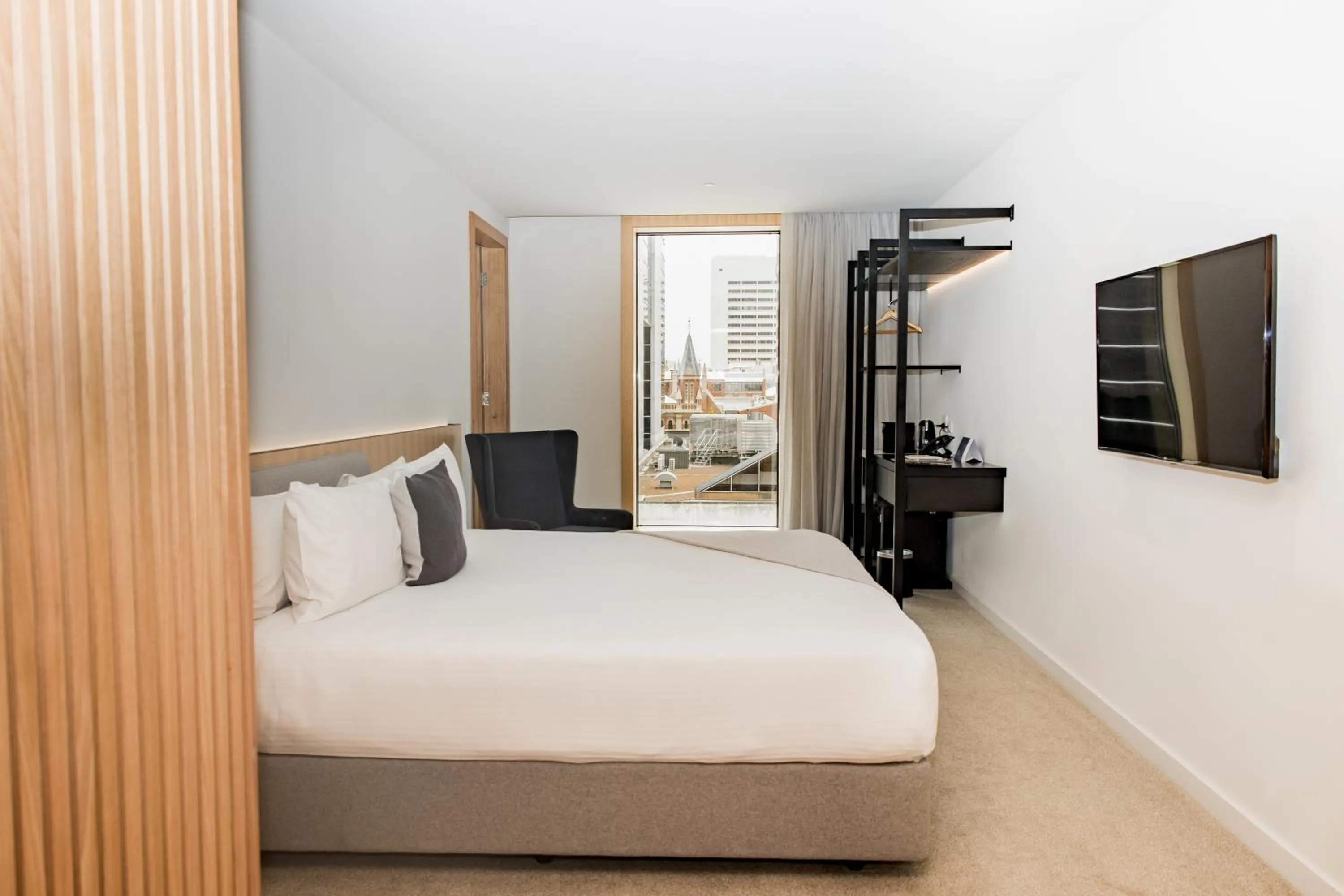 Bedroom, Bed in Quay Perth