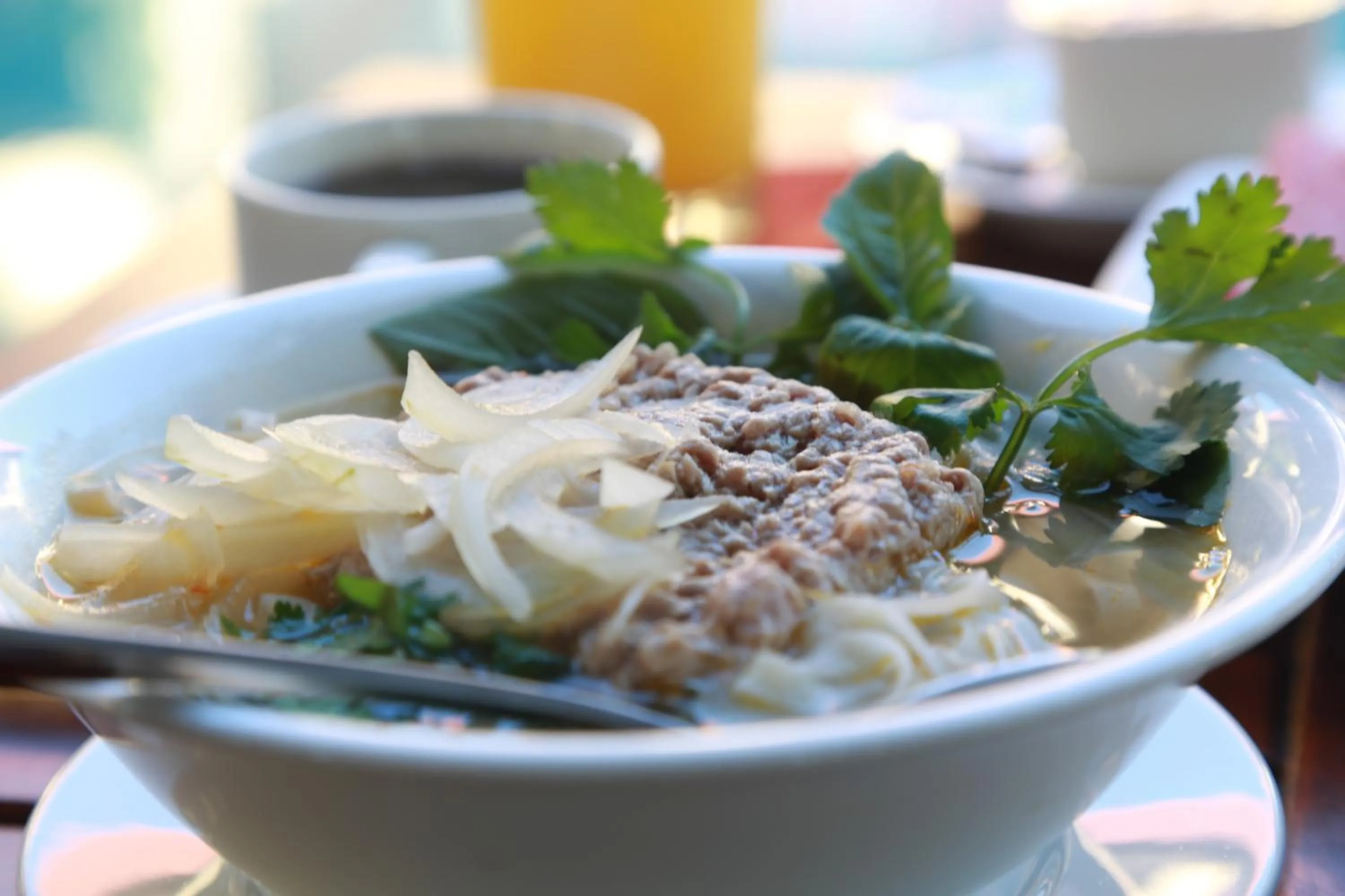 Restaurant/places to eat in The Earth Villa