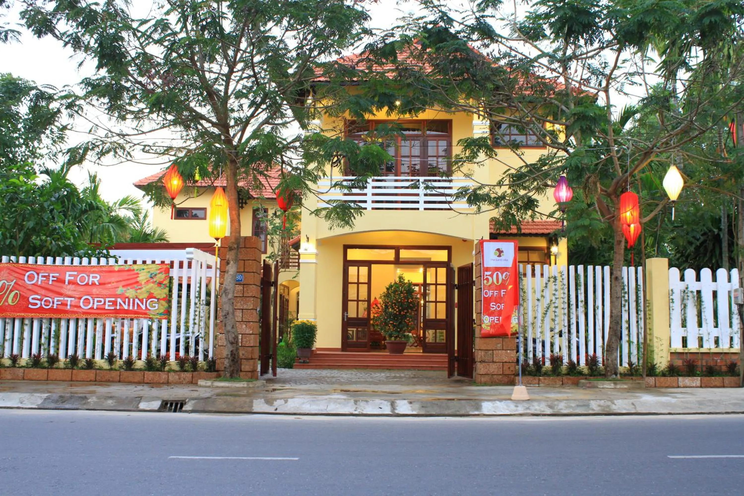 On site in The Earth Villa