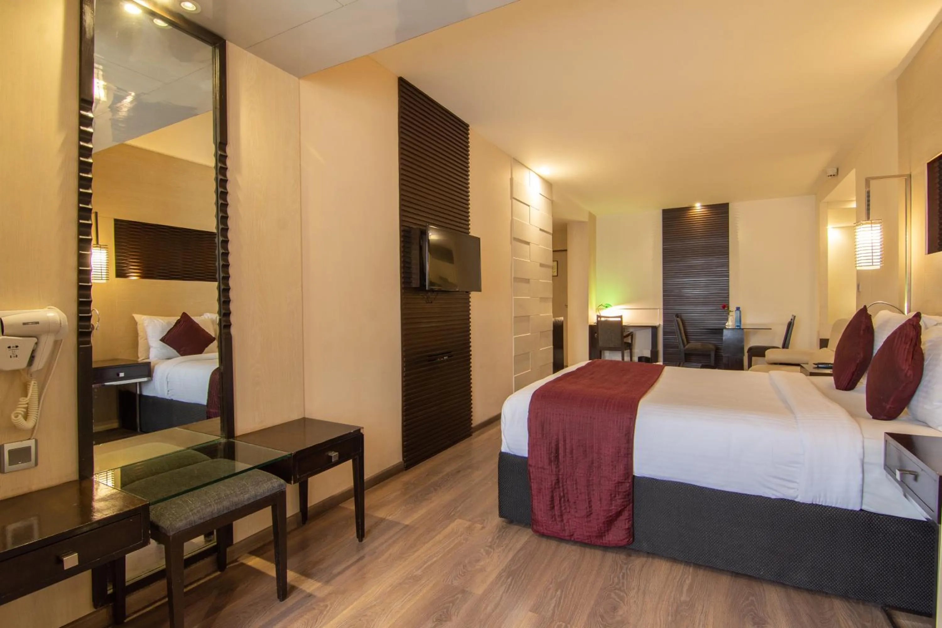 Bed in Halcyon Hotel Residences Koramangala - Bangalore