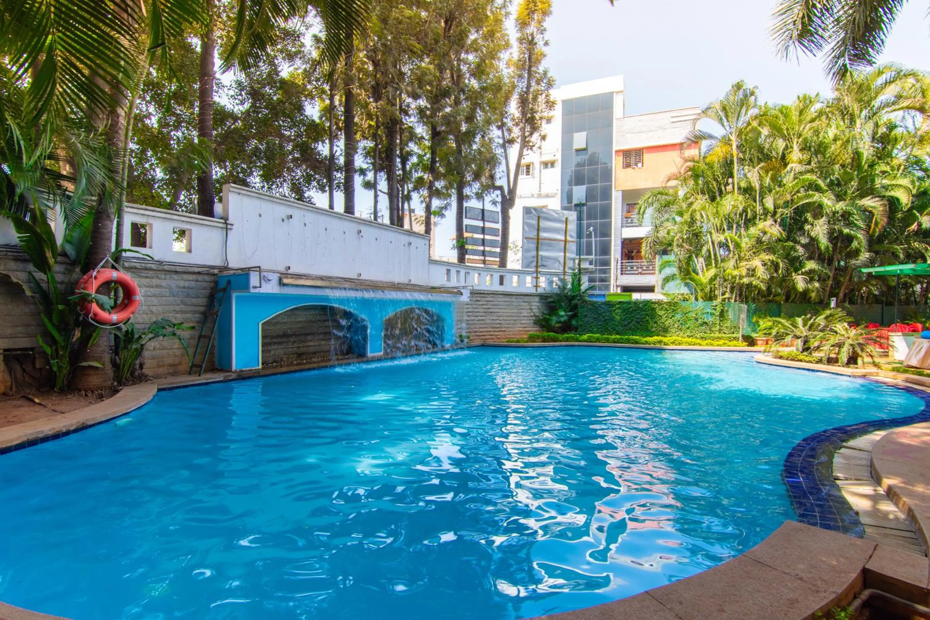 Swimming pool in Halcyon Hotel Residences Koramangala - Bangalore