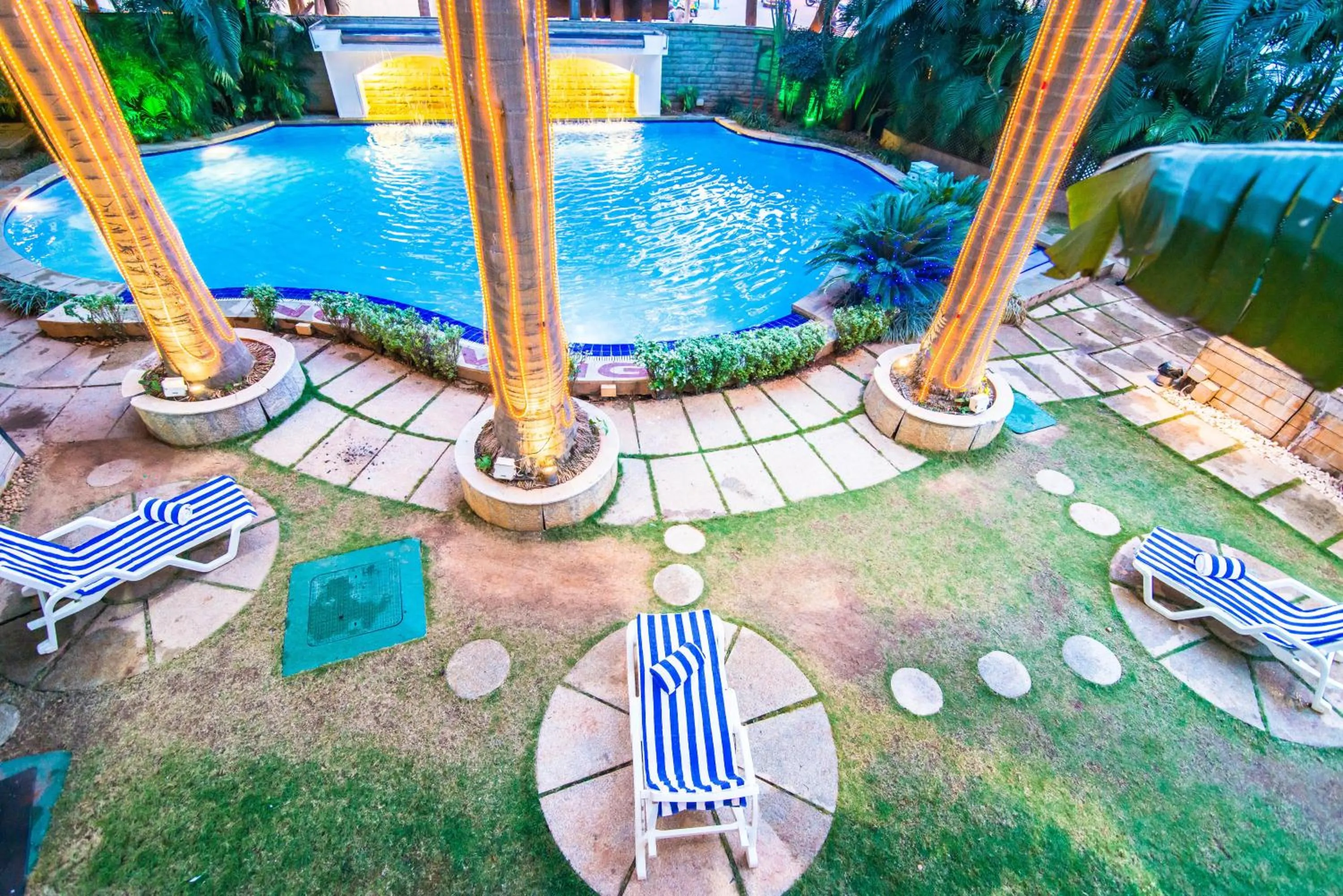 Swimming pool in Halcyon Hotel Residences Koramangala - Bangalore