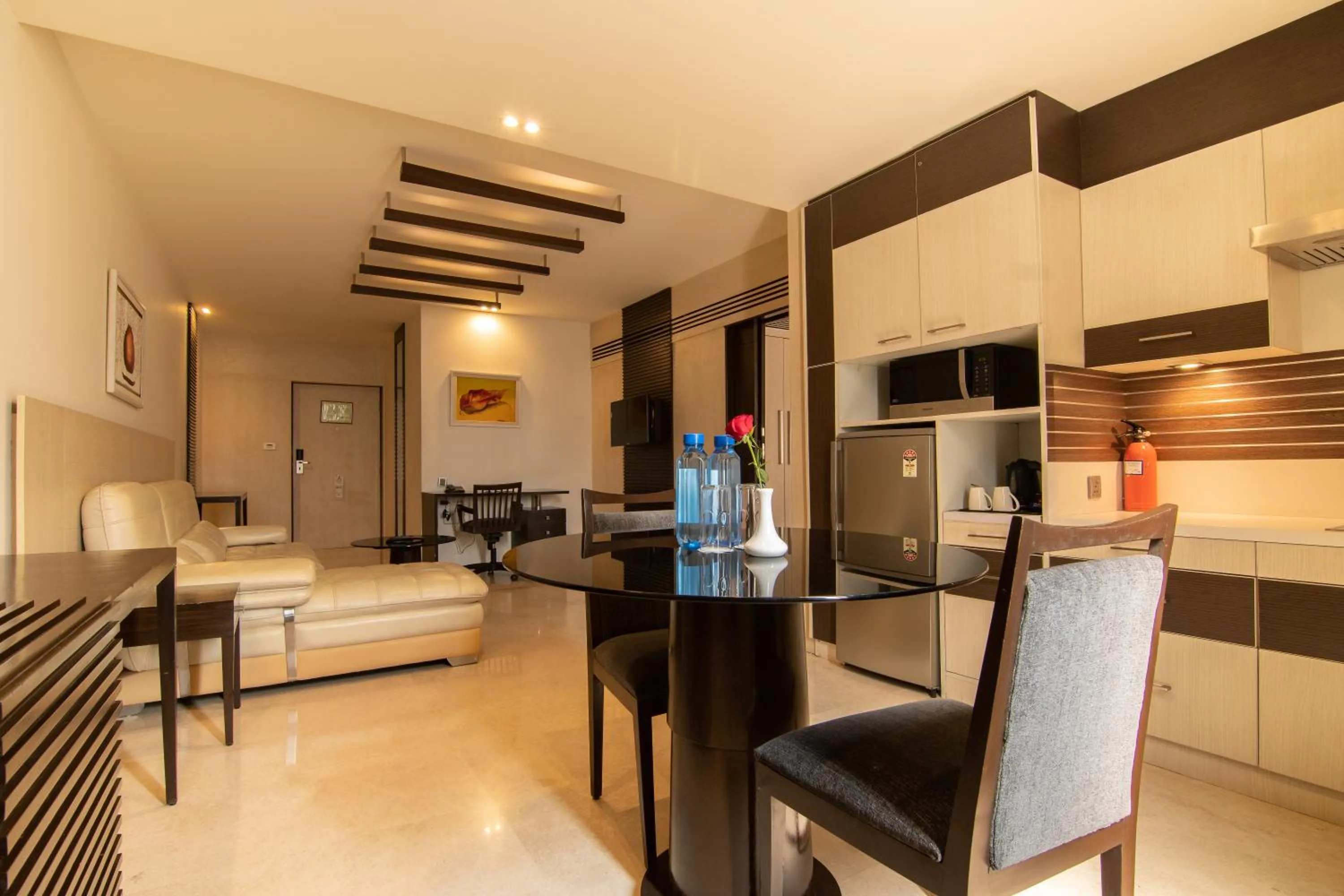 Living room in Halcyon Hotel Residences Koramangala - Bangalore