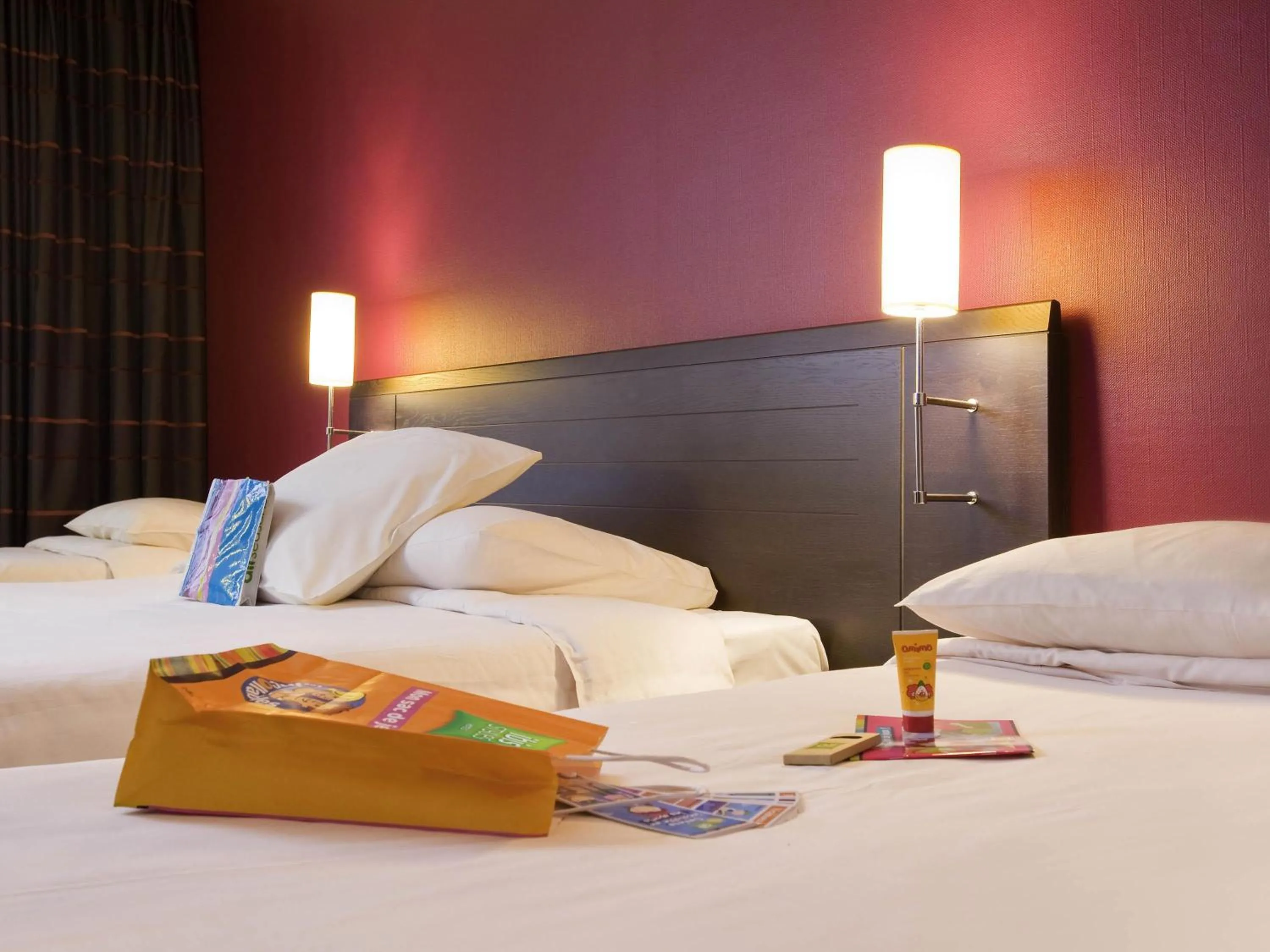 Bedroom, Bed in Ibis Styles Metz Centre Gare