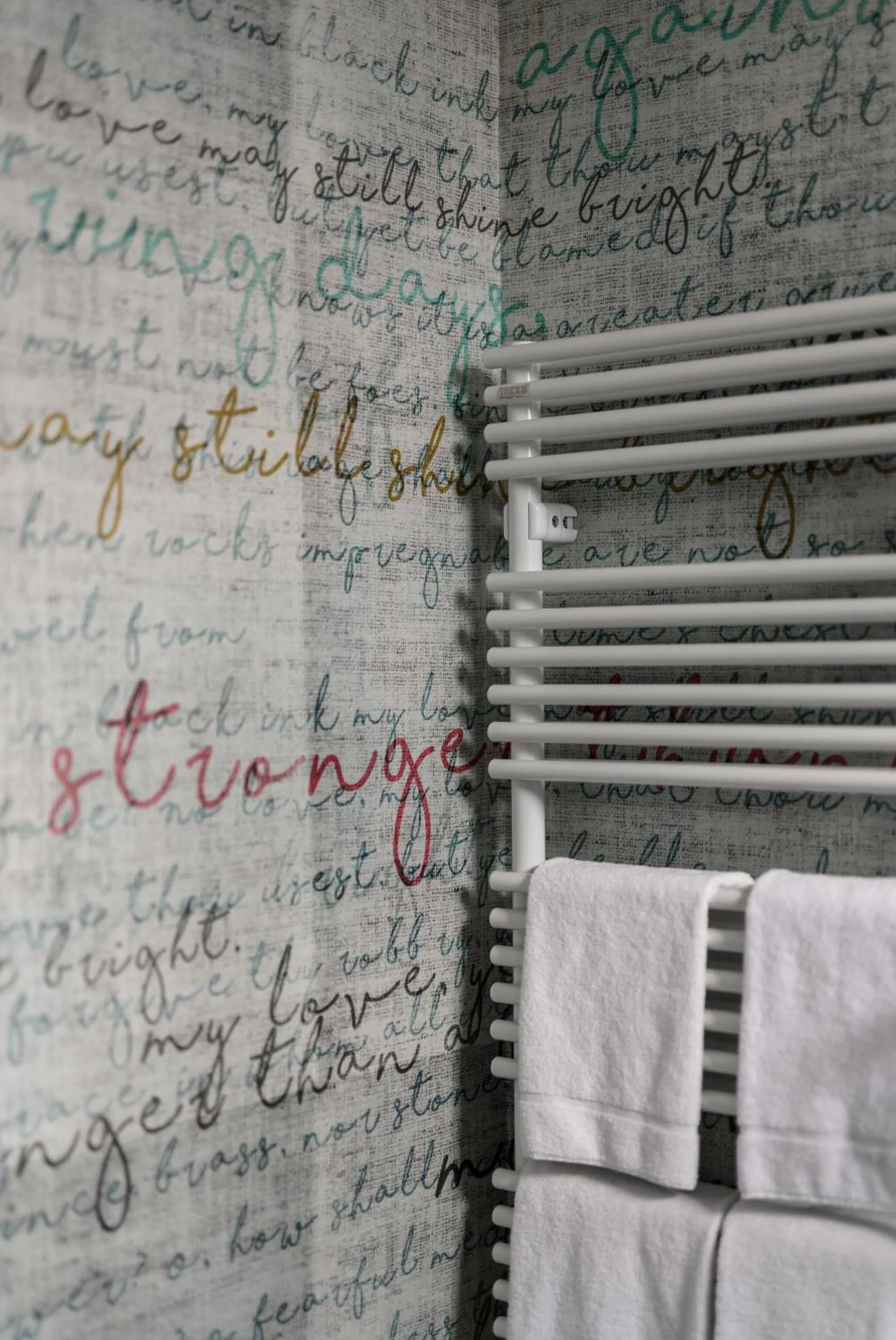 Bathroom, Bed in B&B The Attico