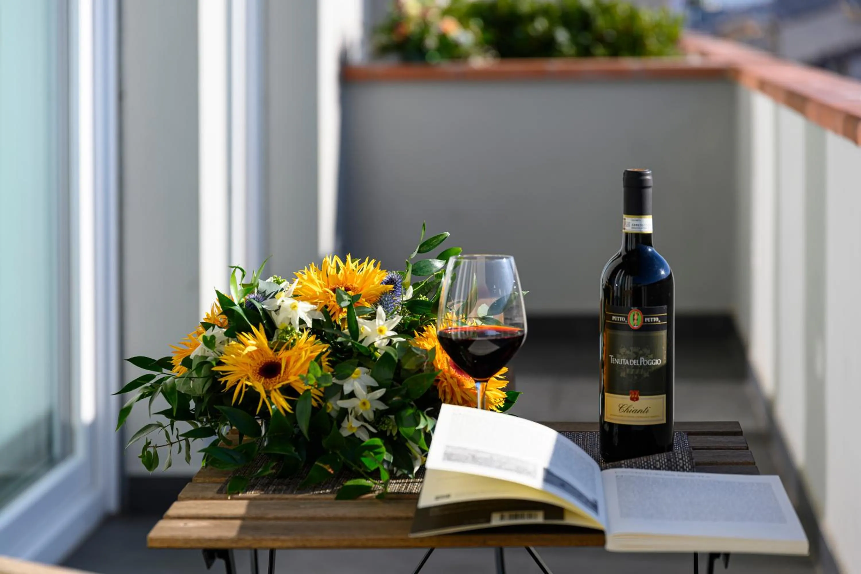 Balcony/Terrace in B&B The Attico