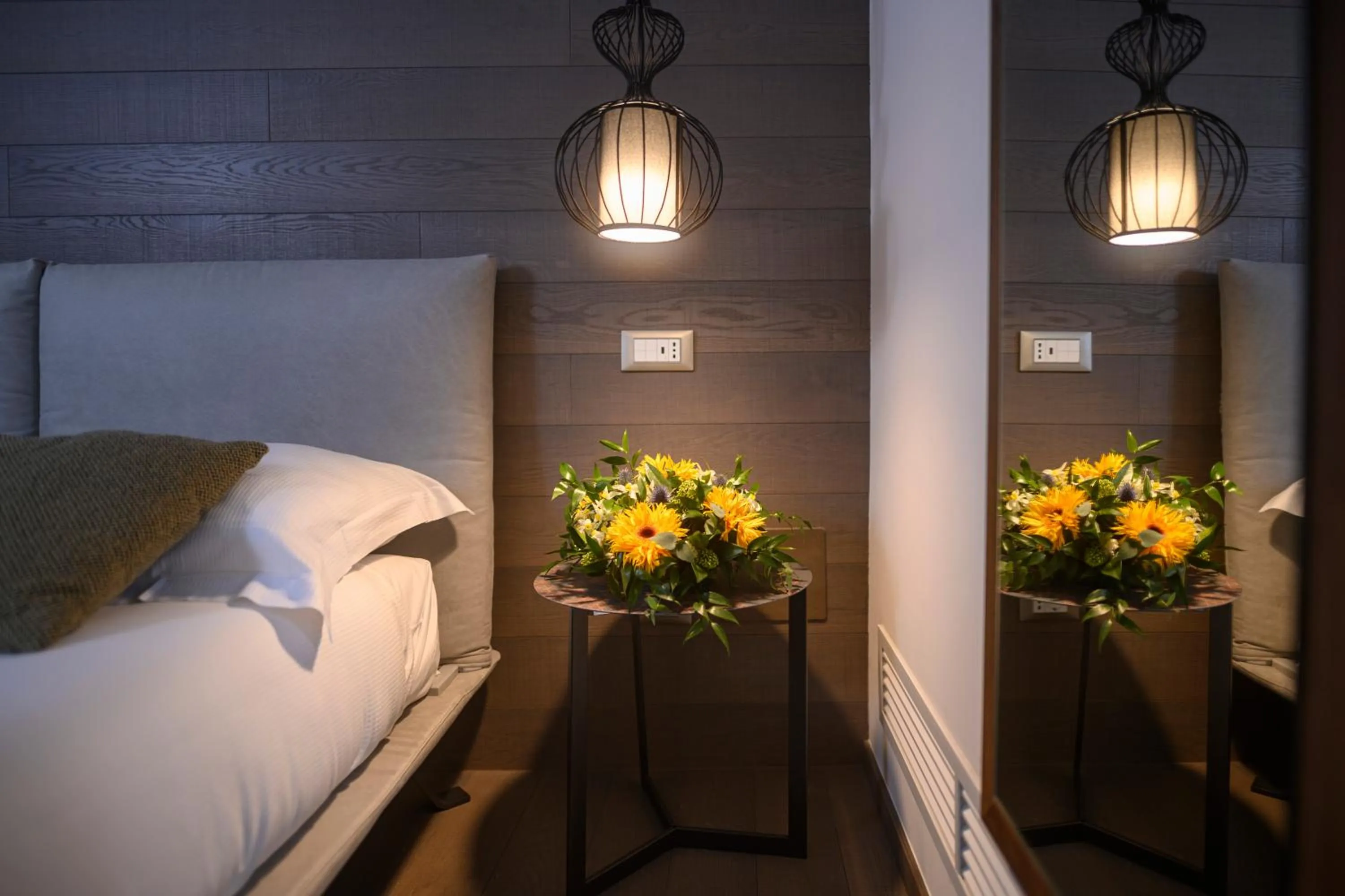 Decorative detail, Bed in B&B The Attico