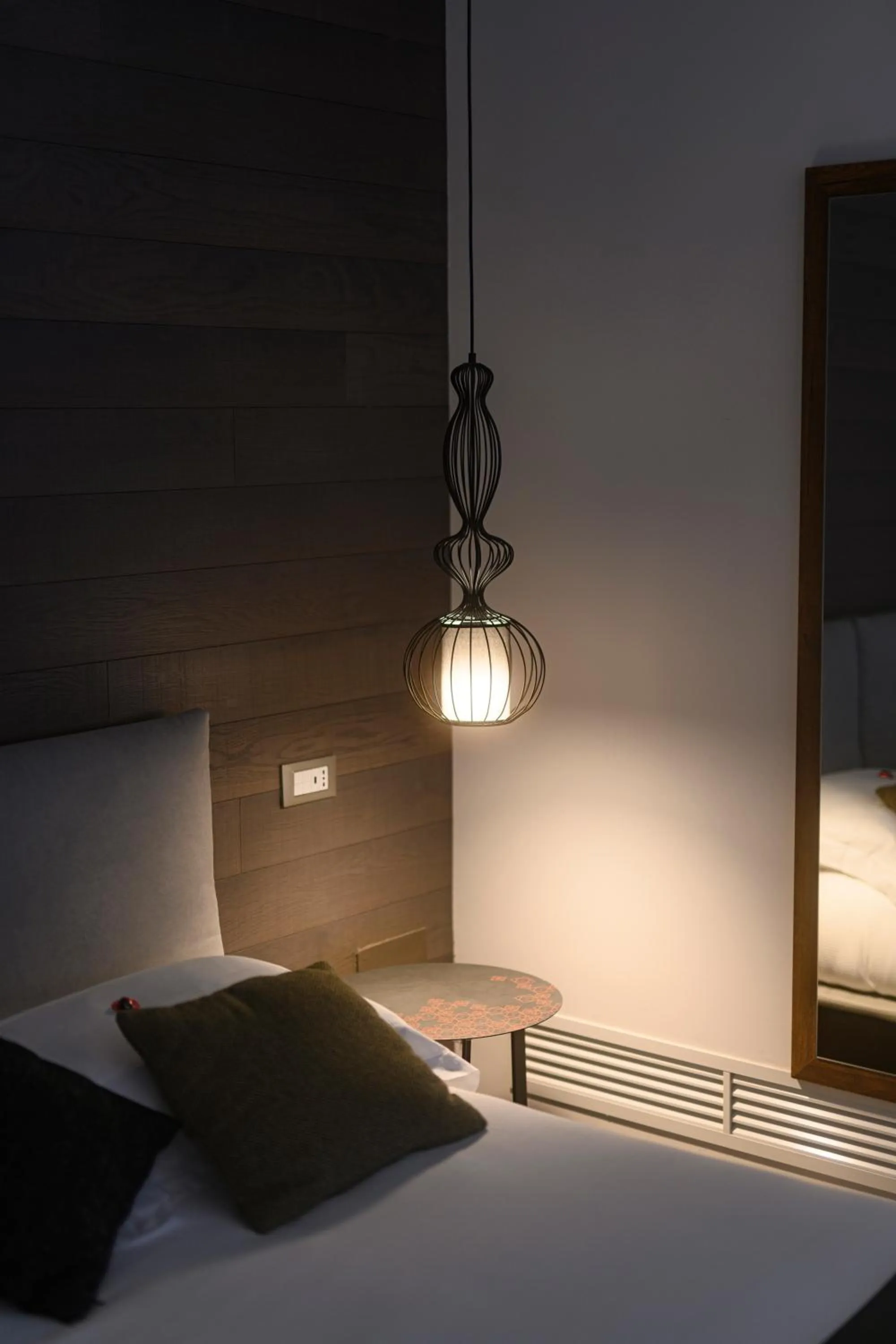 Decorative detail, Bed in B&B The Attico