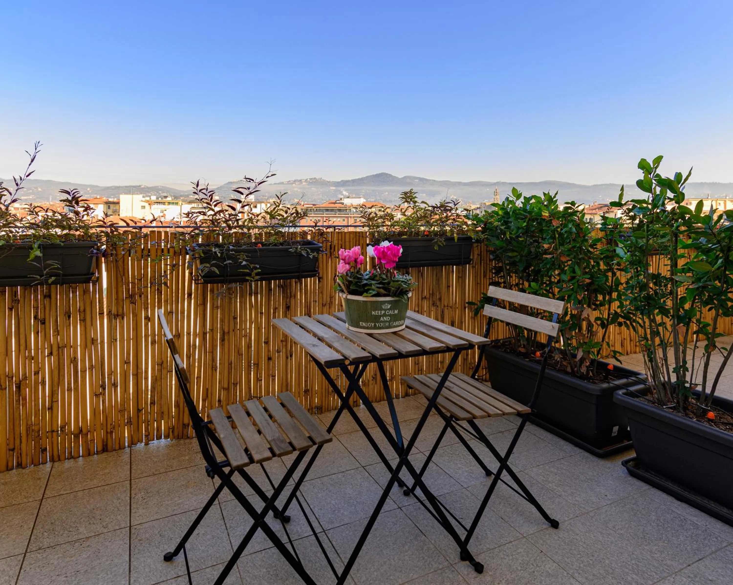 Balcony/Terrace in B&B The Attico