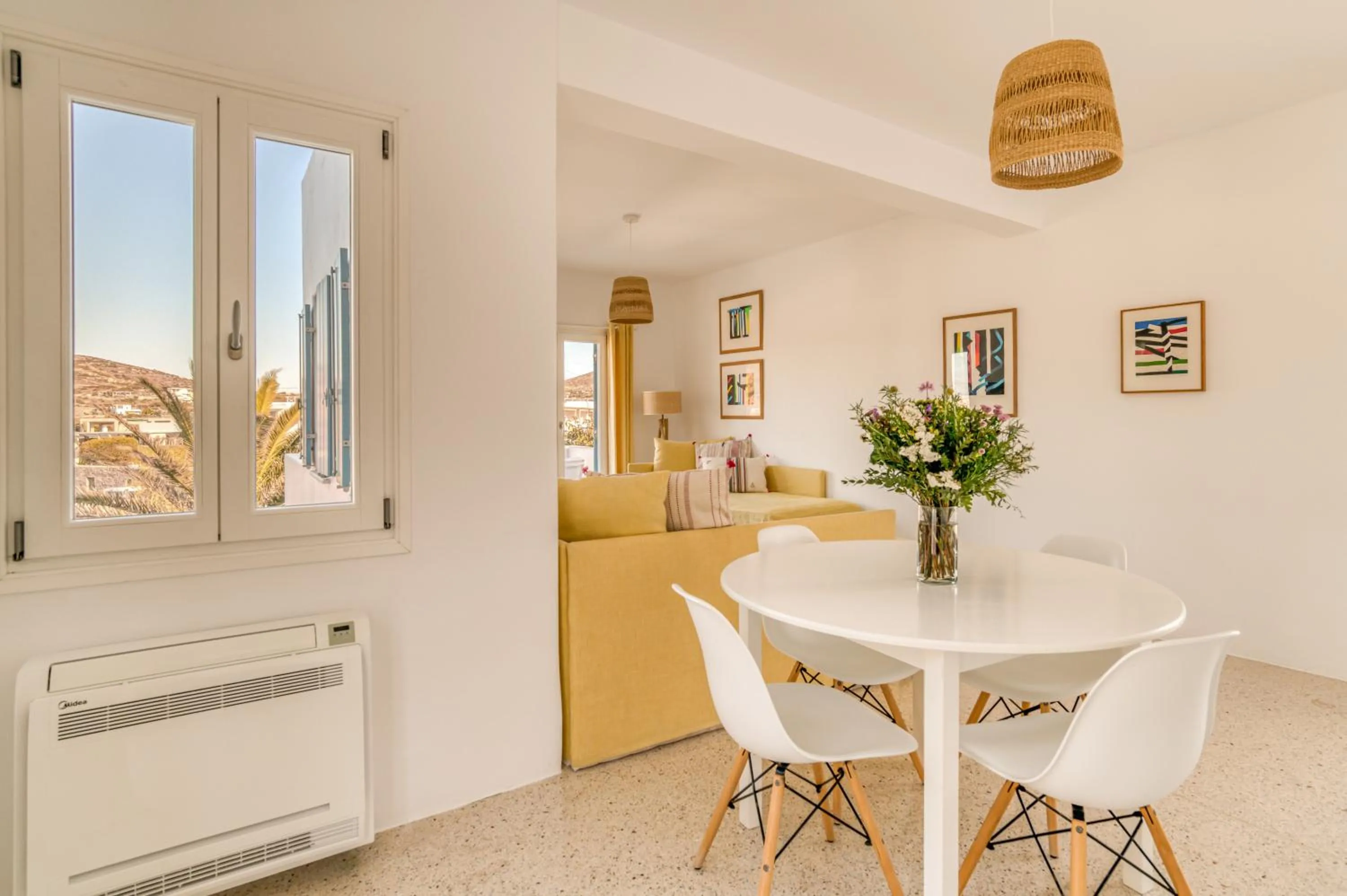 Seating area in Villa Bellonia