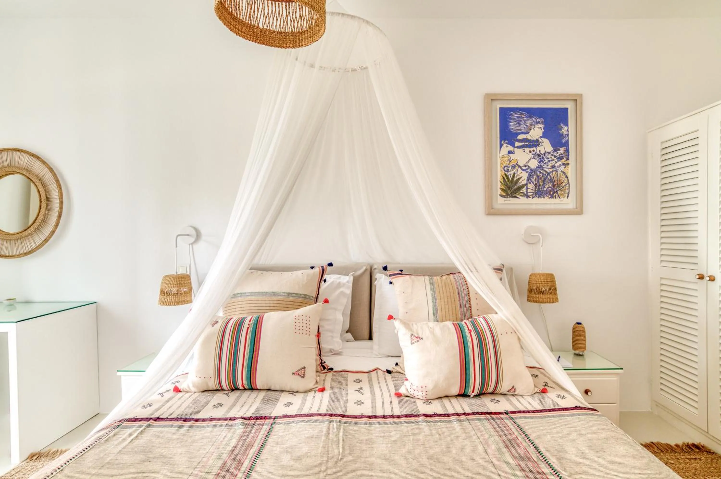 Bedroom, Bed in Villa Bellonia