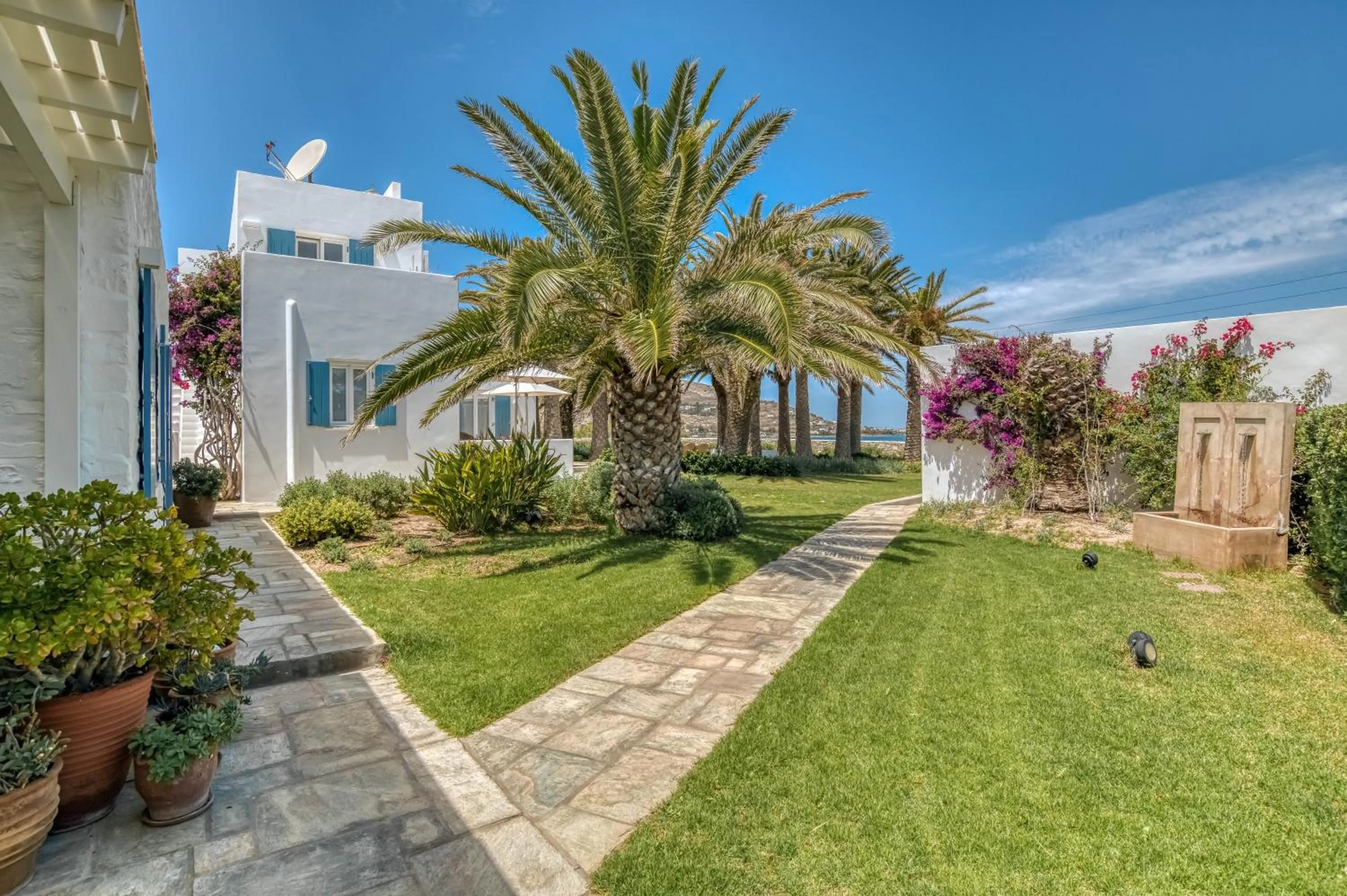 Garden view in Villa Bellonia