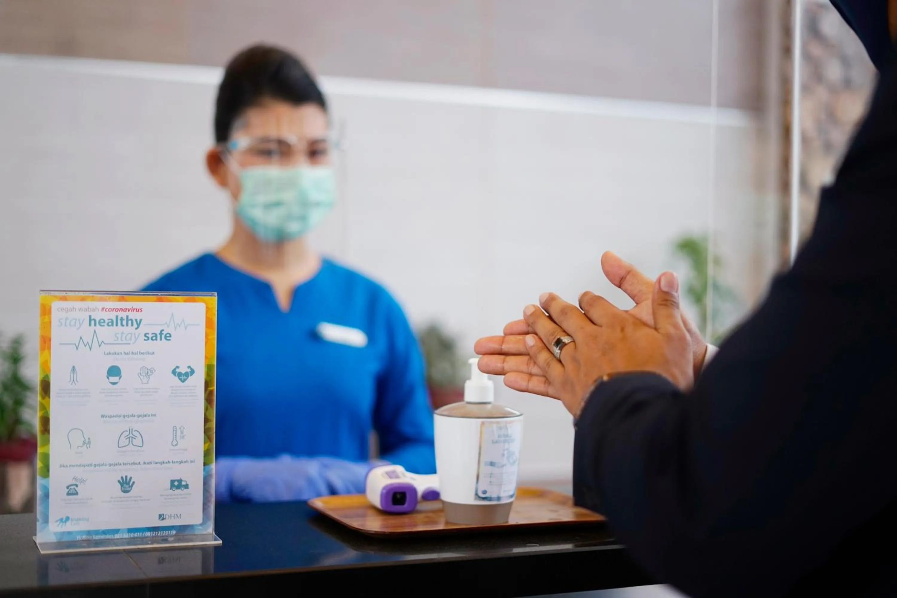 Staff in Hotel Dafam Pekanbaru