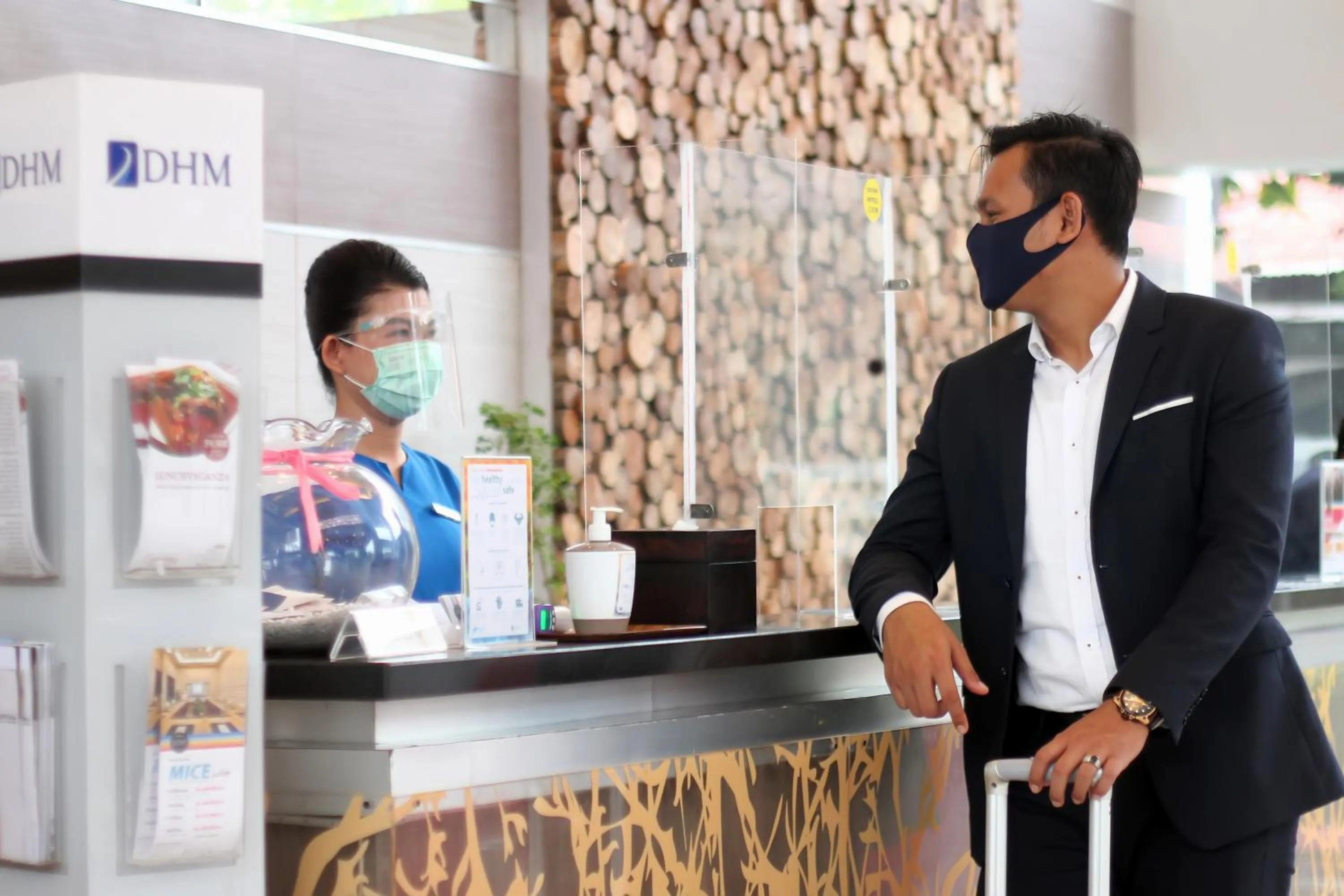 Staff in Hotel Dafam Pekanbaru