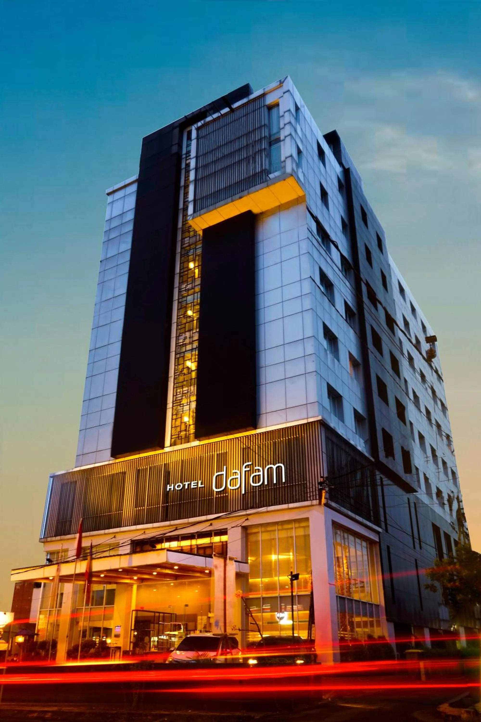 Property building in Hotel Dafam Pekanbaru