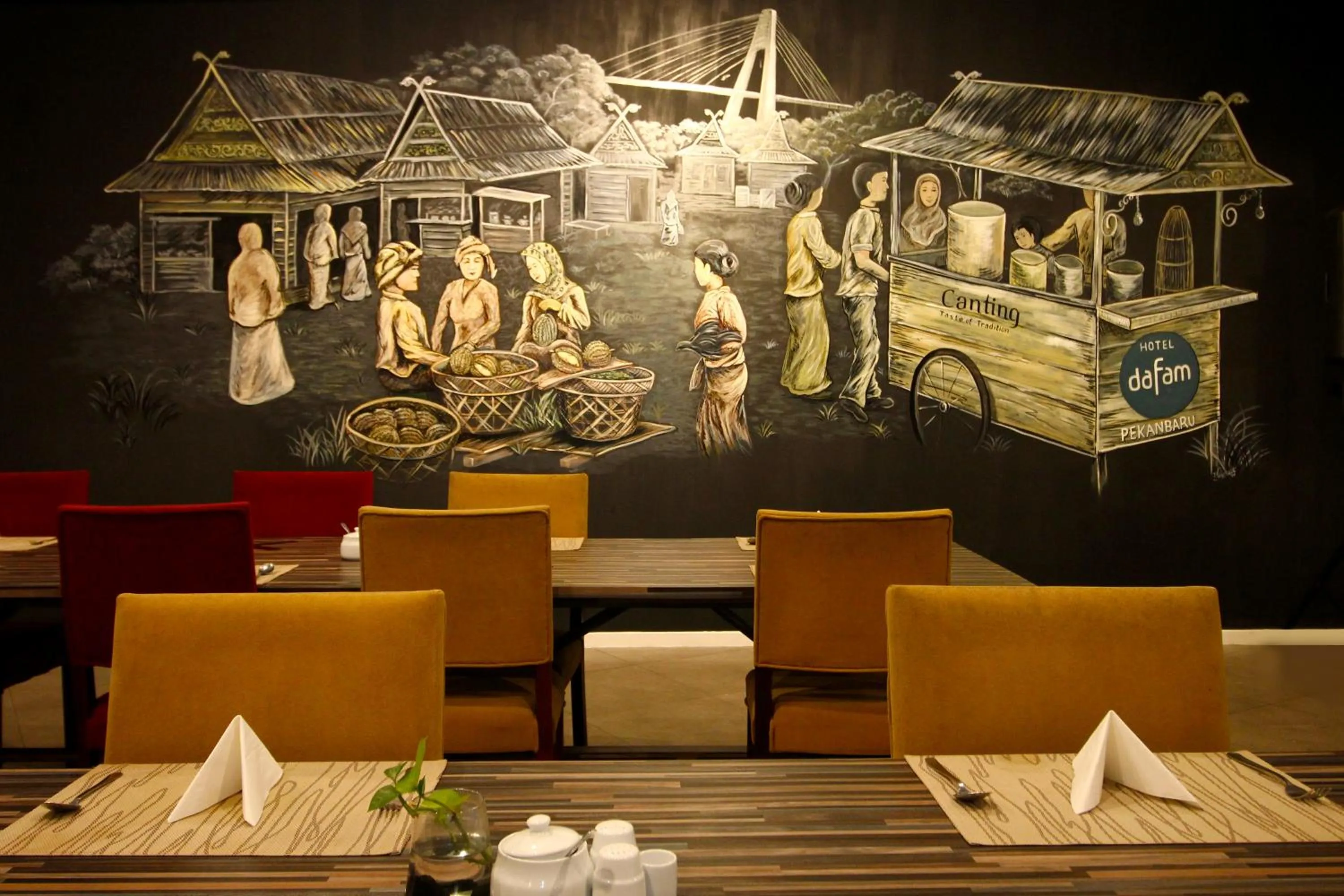Restaurant/places to eat in Hotel Dafam Pekanbaru