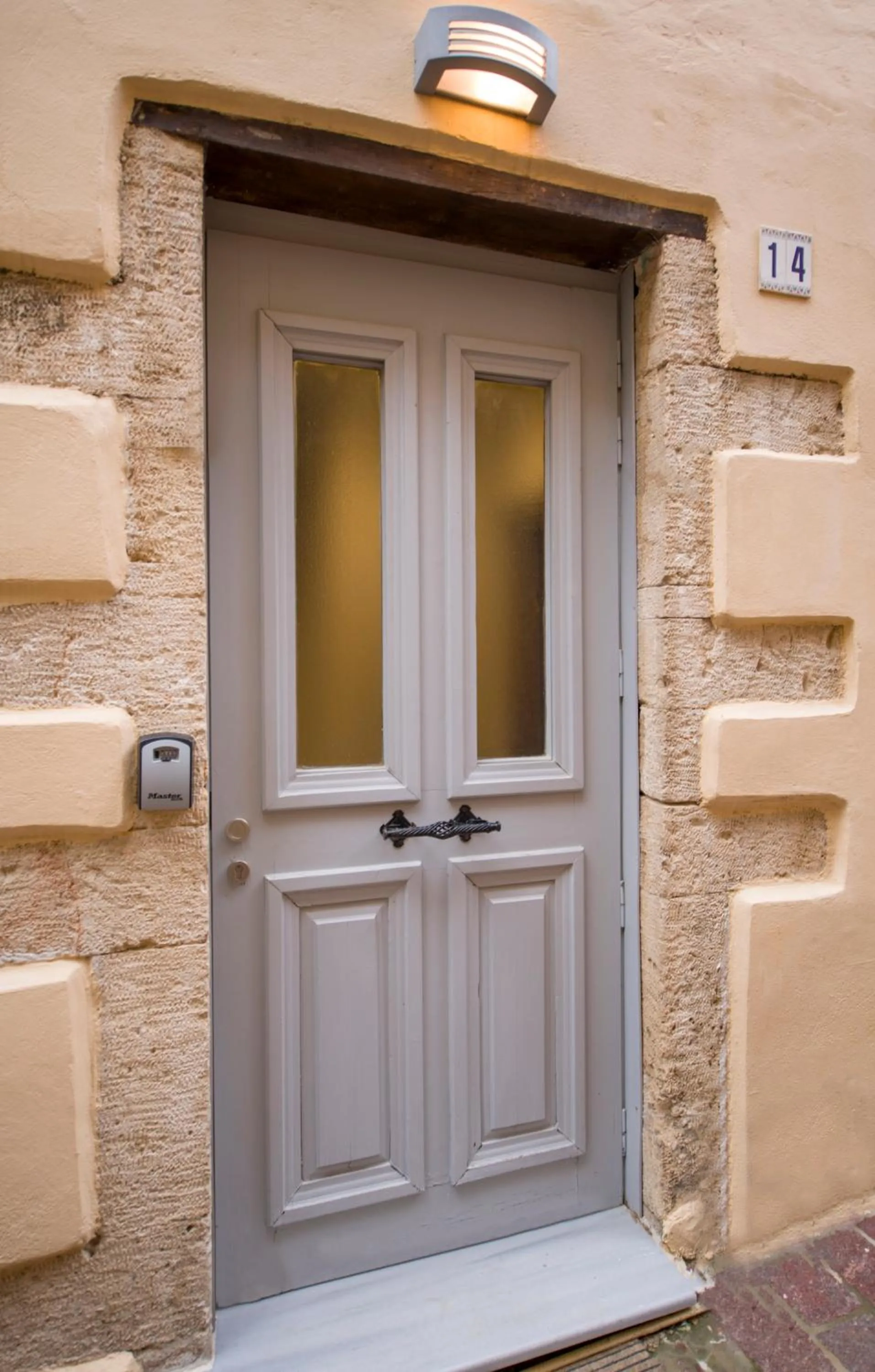 Facade/entrance in Cretan Berry Sarpaki