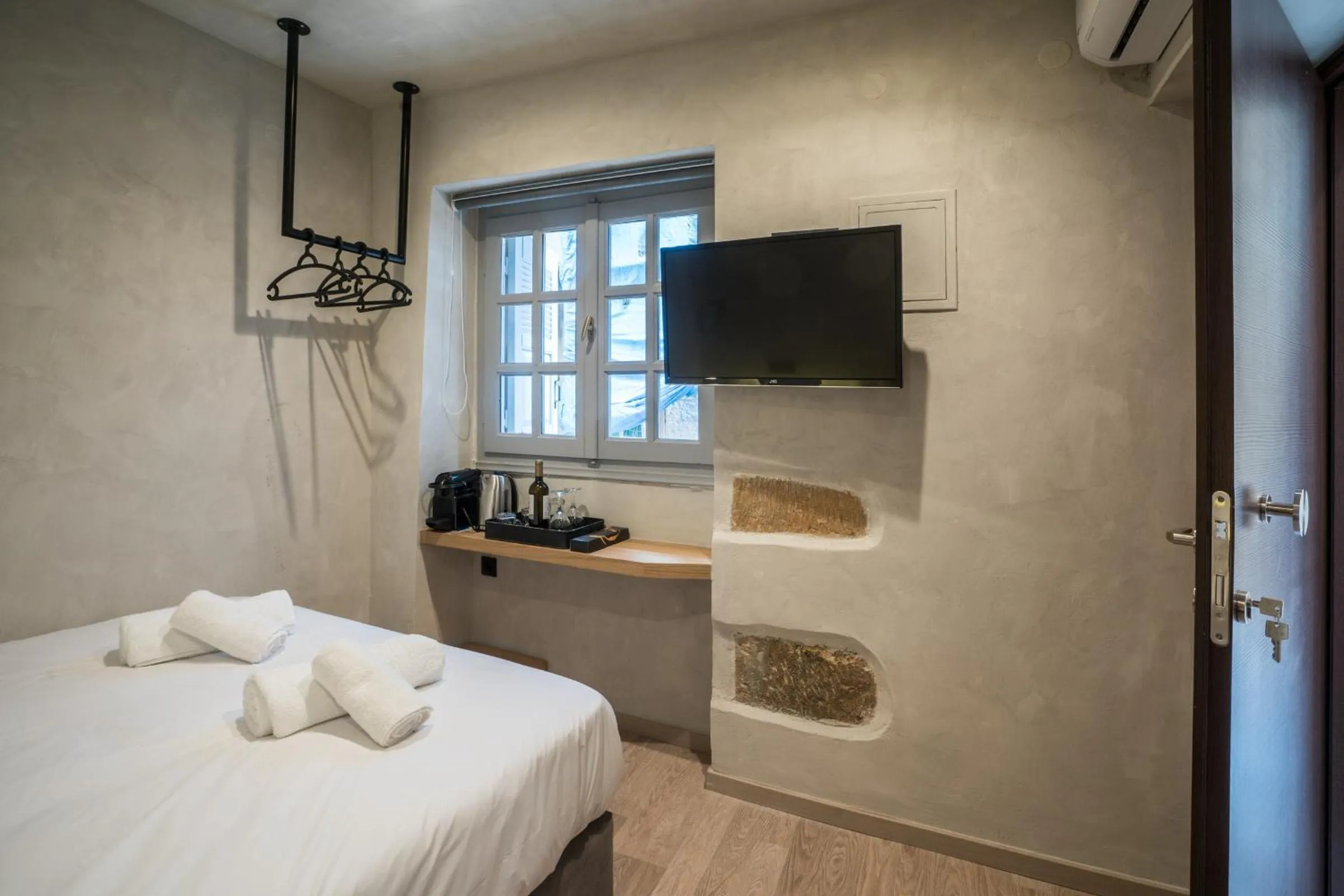 Bedroom, Bed in Cretan Berry Sarpaki