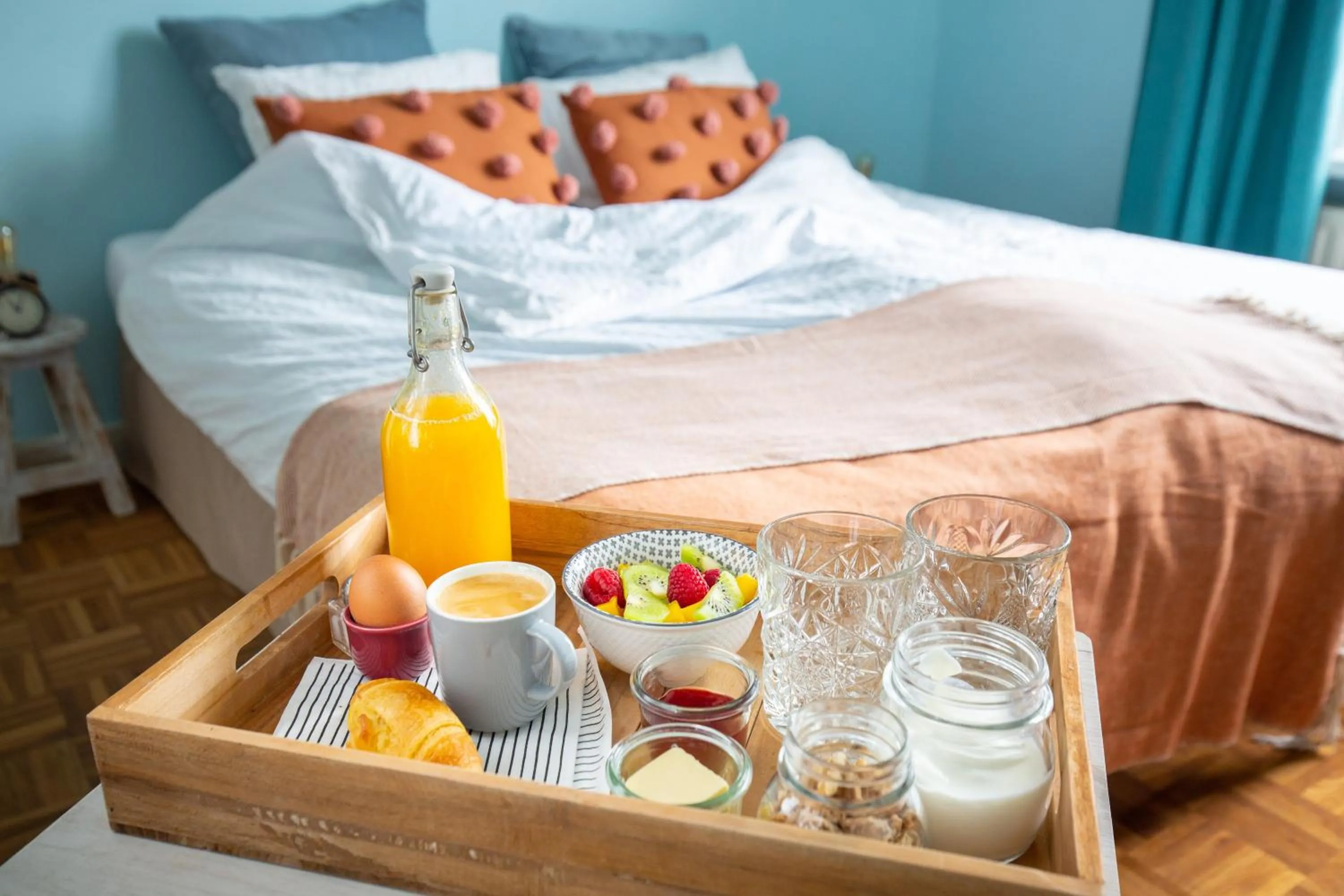 Bed in B&B d'Ouwe Grutter