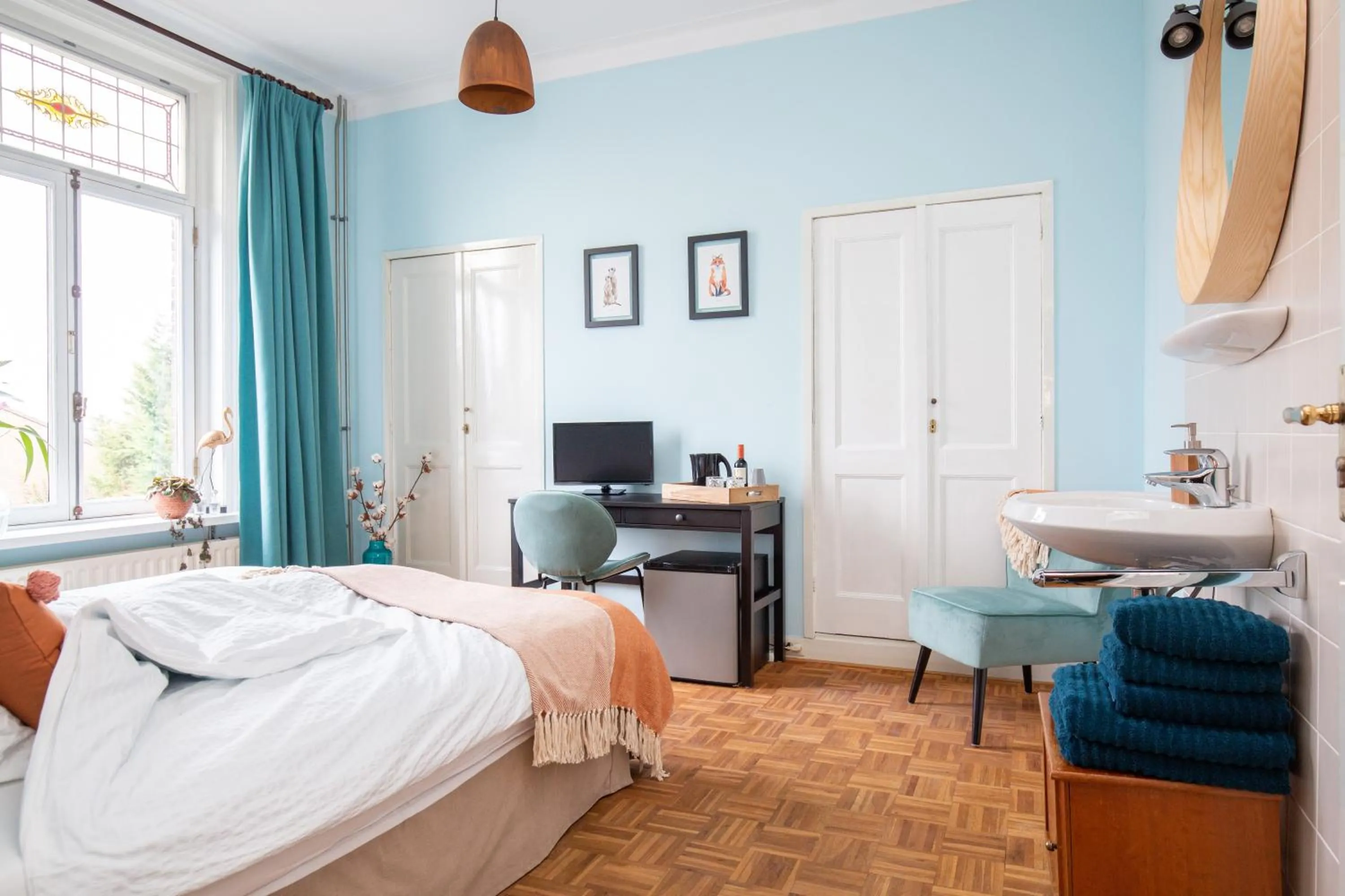 Bed in B&B d'Ouwe Grutter