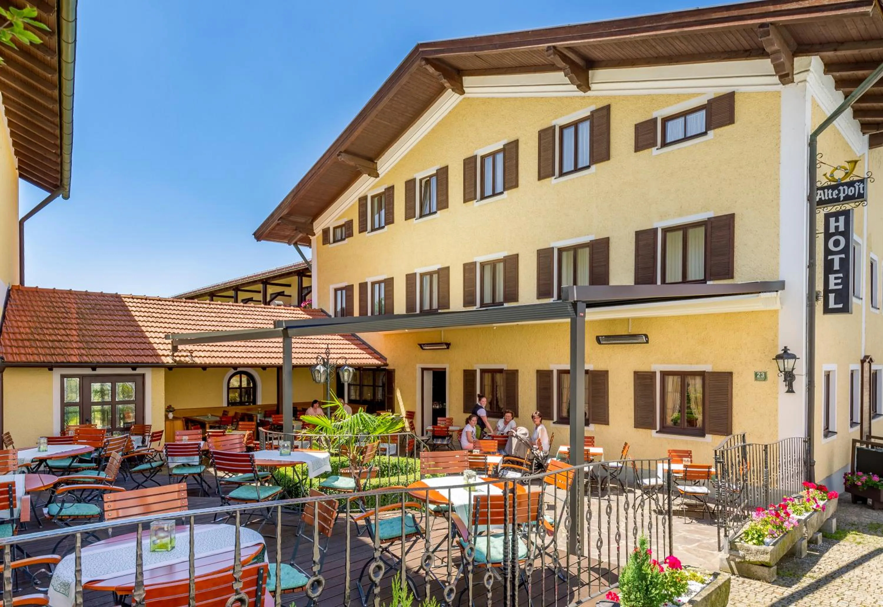 Balcony/Terrace in Gräfliches Hotel Alte Post