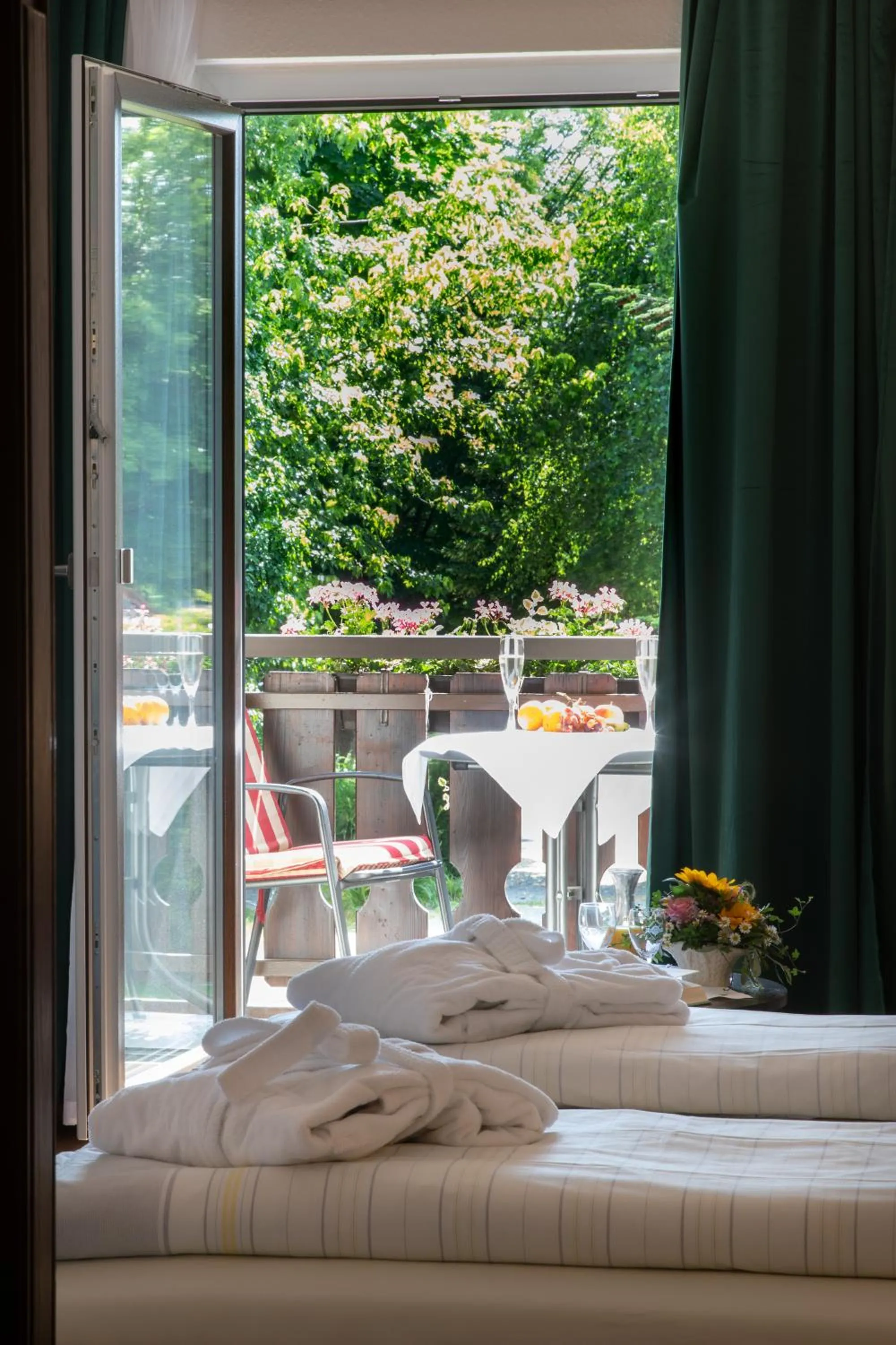 Bed in Gräfliches Hotel Alte Post