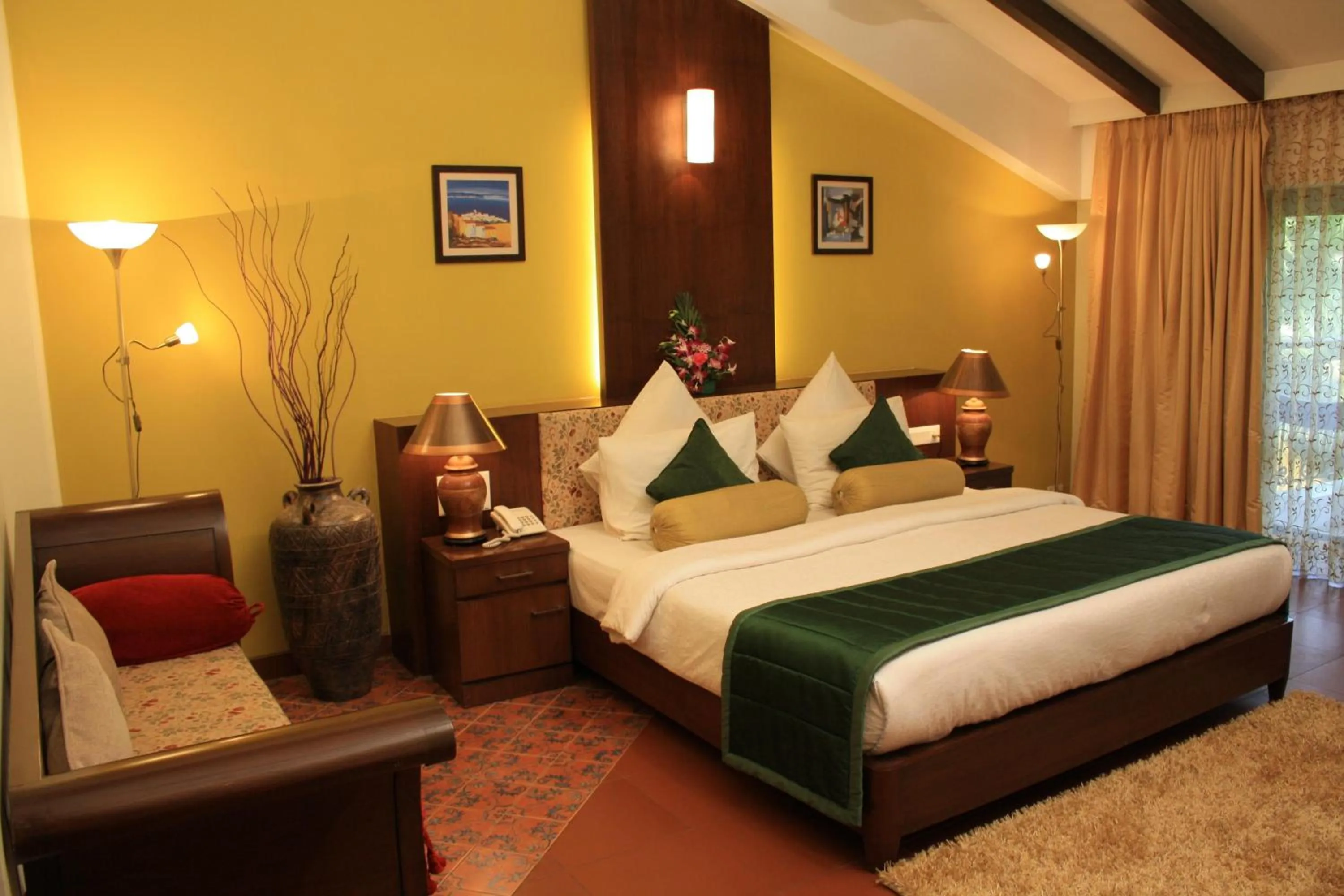 Bed in Tangerine Boutique Resort